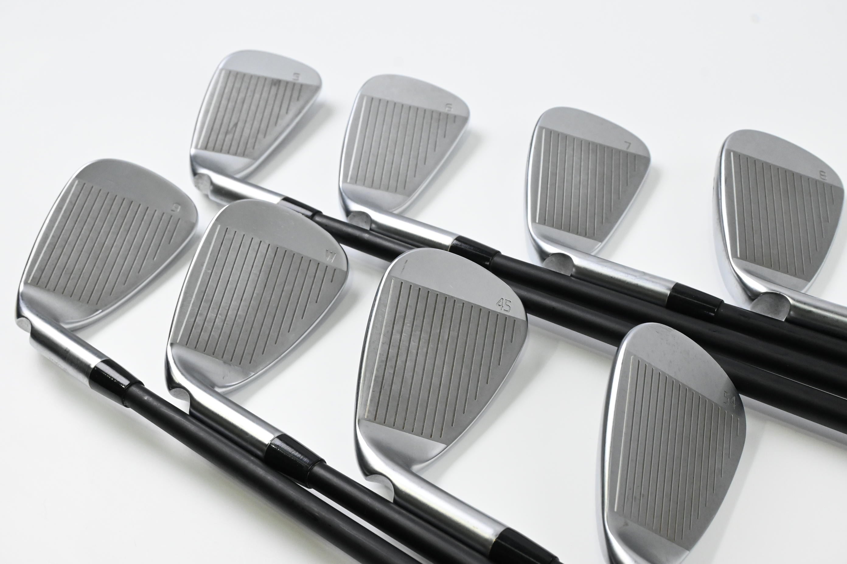 Ping G430 Irons / 5-PW+GW+SW / White Dot / Senior Flex Ping Alta CB Black AWT