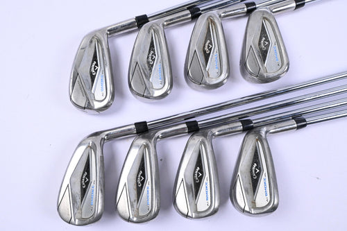 Callaway Paradym Ai Smoke HL Irons / 5-PW+GW+SW / Regular Flex Elevate 85 Shafts