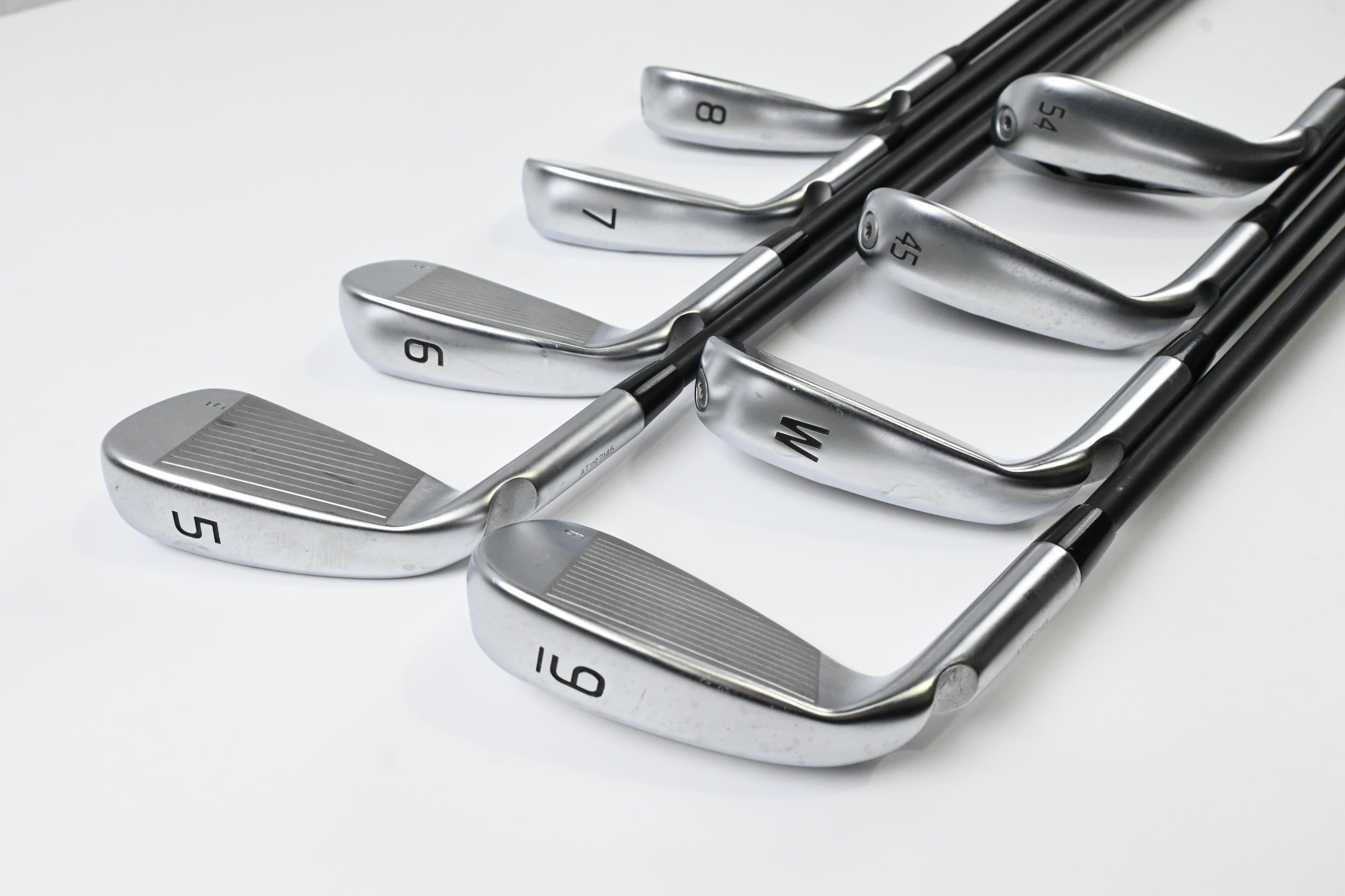 Ping G430 Irons / 5-PW+GW+SW / White Dot / Senior Flex Ping Alta CB Black AWT