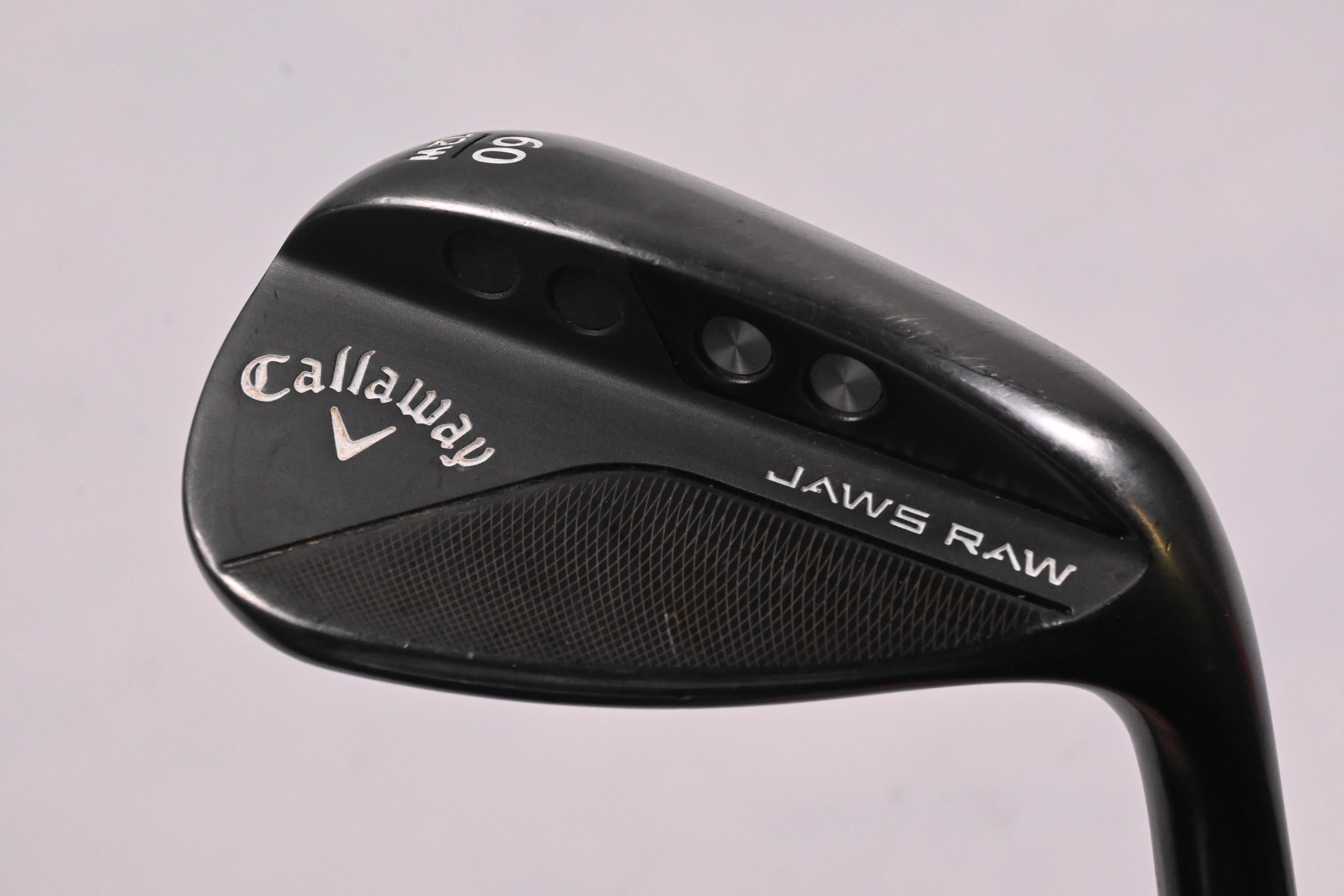 Callaway Jaws Raw Lob Wedge / 60 Degree / Stiff Flex KBS Tour C-Taper 120