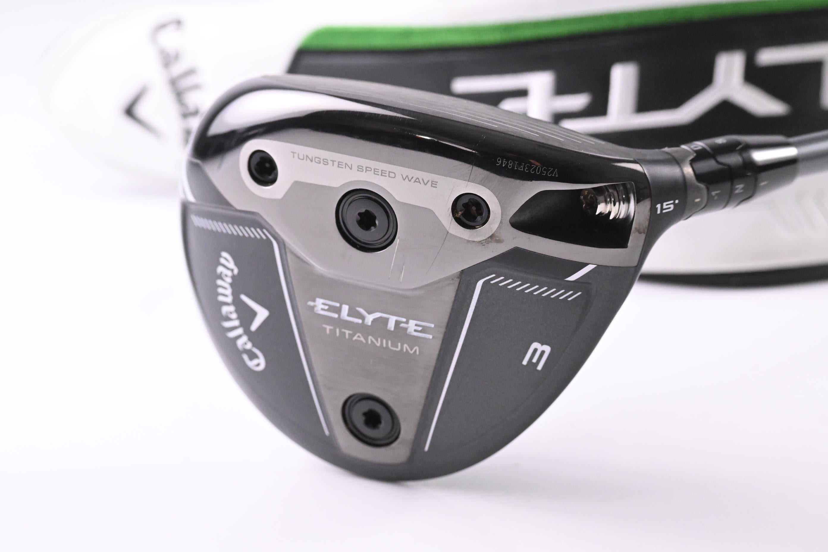 Callaway Elyte Ti #3 Wood / 15 Degree / Regular Flex Denali Charcoal 60 Shaft