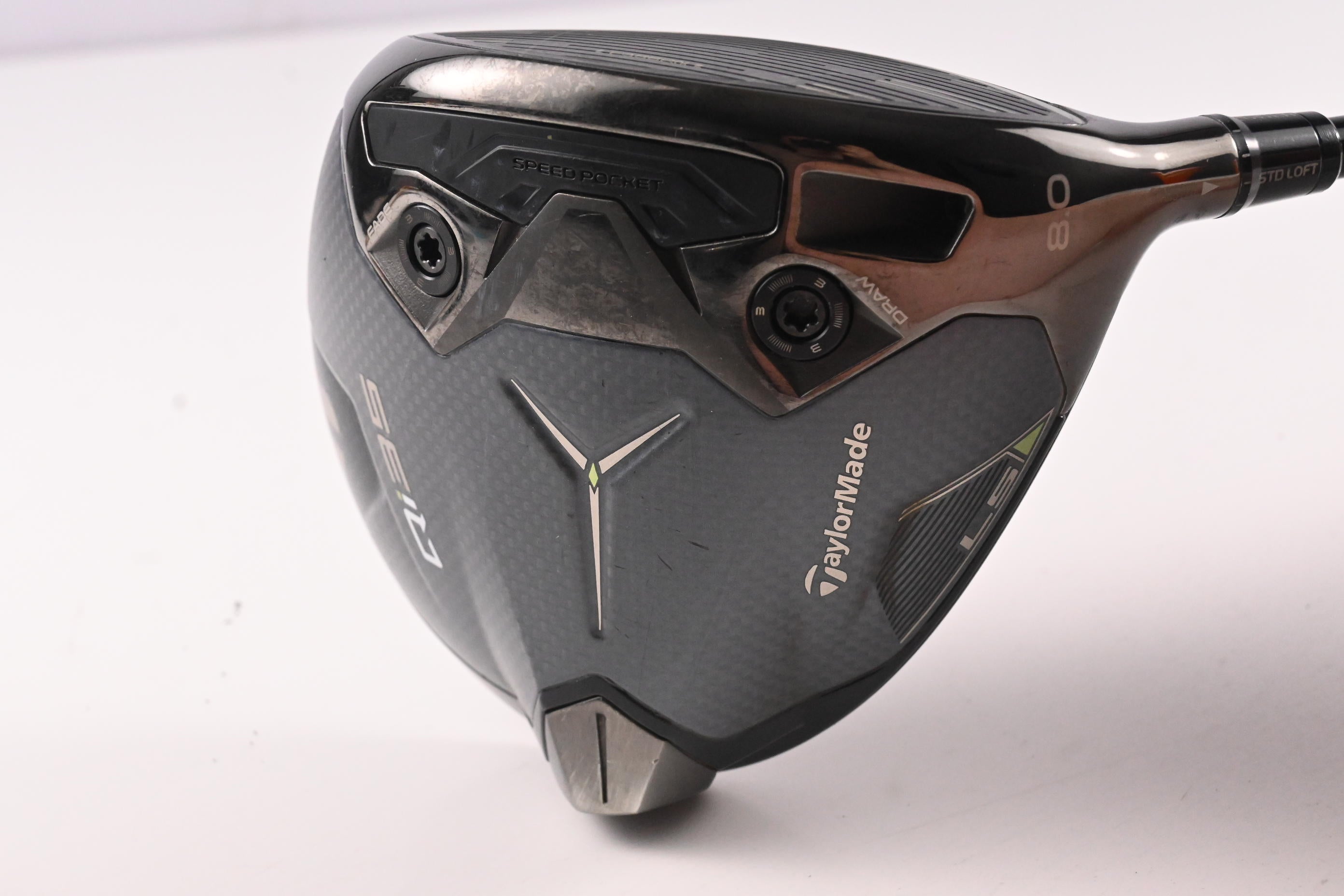Taylormade Qi35 LS Driver / 8 Degree / X-Flex HZRDUS Smoke Blue RDX 70 Shaft
