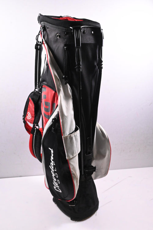 Cleveland Stand Bag / 6-Way Divider / Black, White, Red