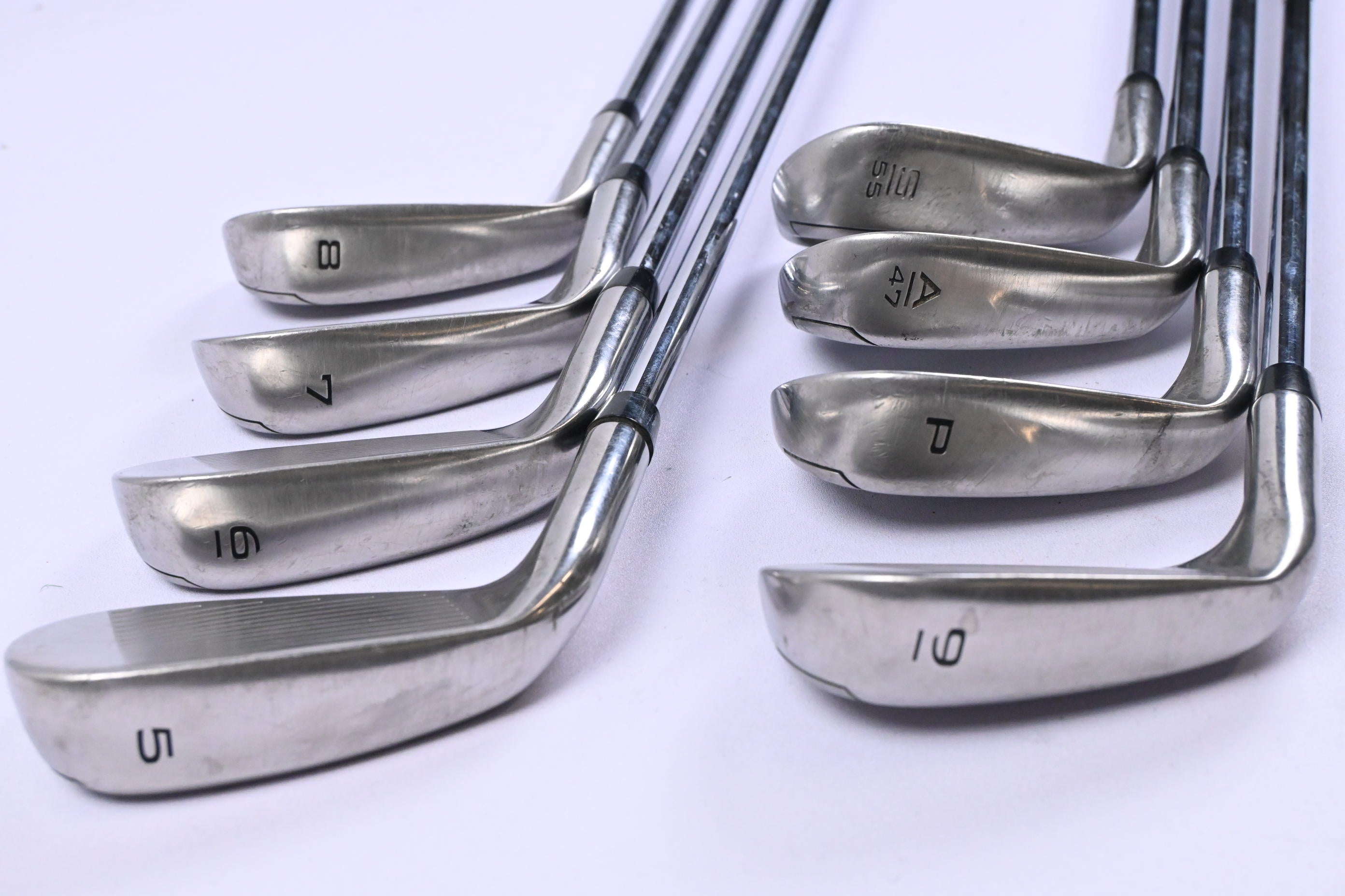 Callaway Paradym Ai Smoke HL Irons / 5-PW+GW+SW / Regular Flex Elevate 85 Shafts