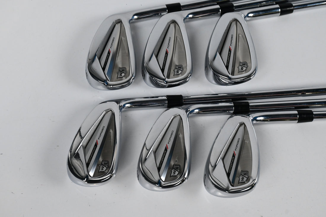 Wilson DYNAPWR Forged Irons / 5-PW / Stiff Flex Dynamic Gold MID 115 S300