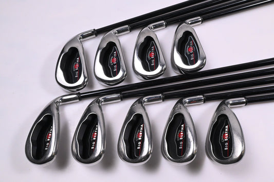 Callaway Big Bertha 2004 Irons / 4-10i+GW+SW / Regular Flex RCH 75i Shafts