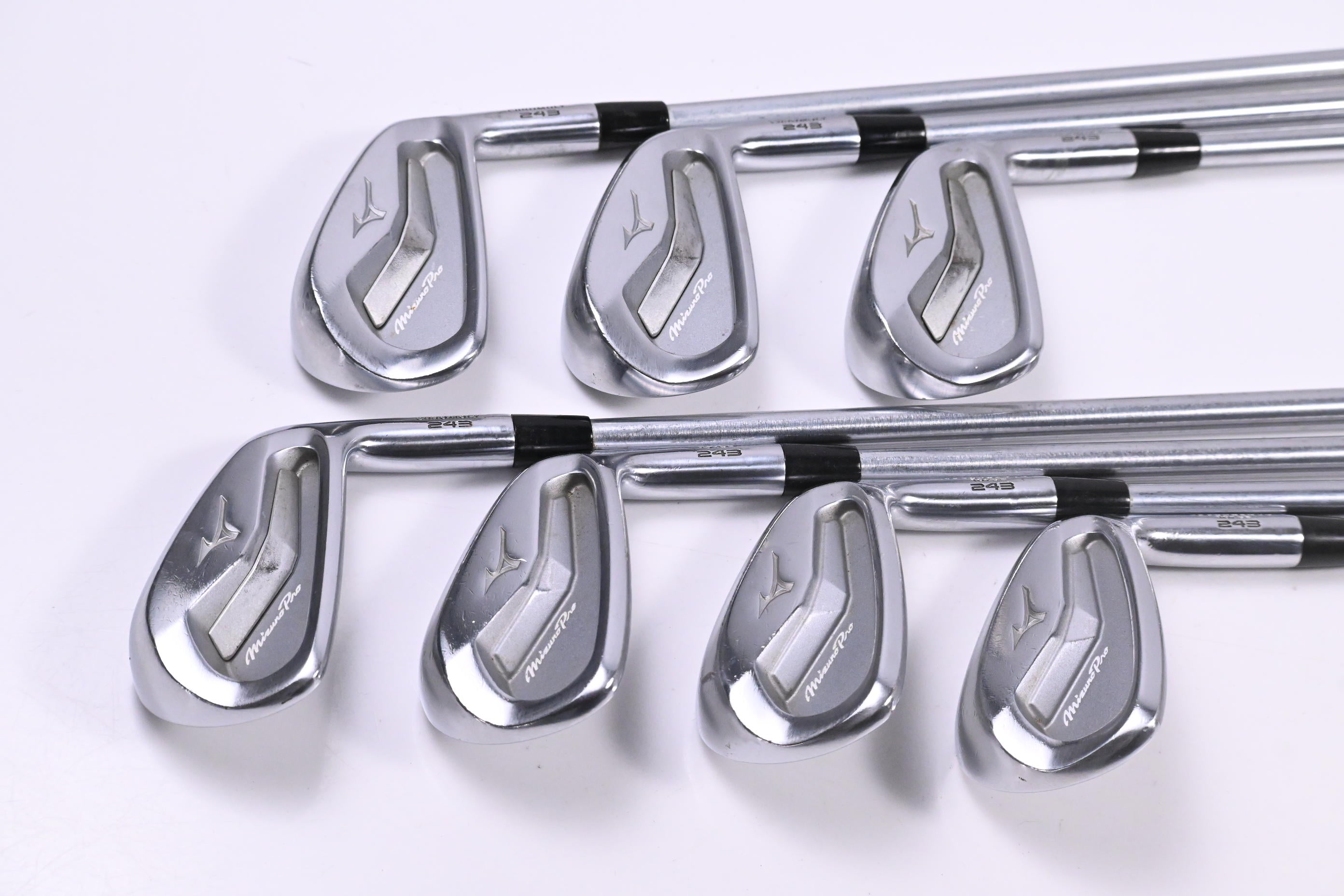 Mizuno Pro 243 Irons / 4-PW / X-Flex Project X LS 125 Shafts