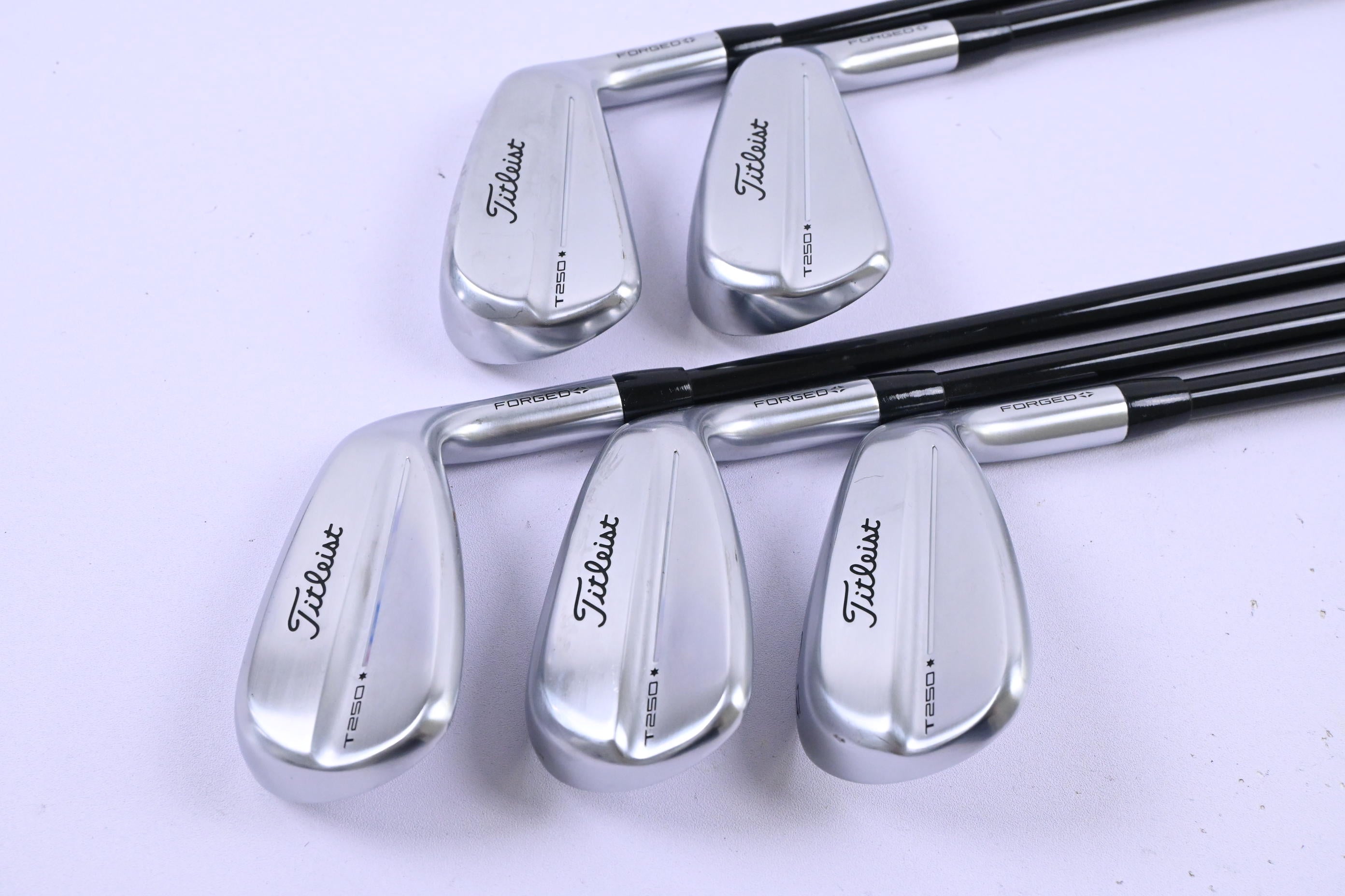 Titleist T250* Launch 2025 Irons / 6-PW / Regular Flex Accra IS6 Shafts