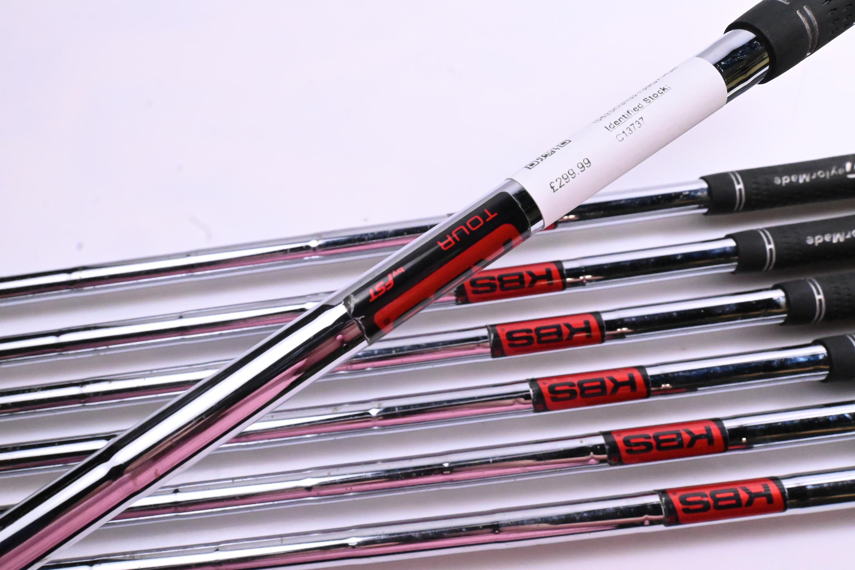 Taylormade Rocketbladez Tour Irons / 4-PW / Stiff Flex KBS Tour Shafts
