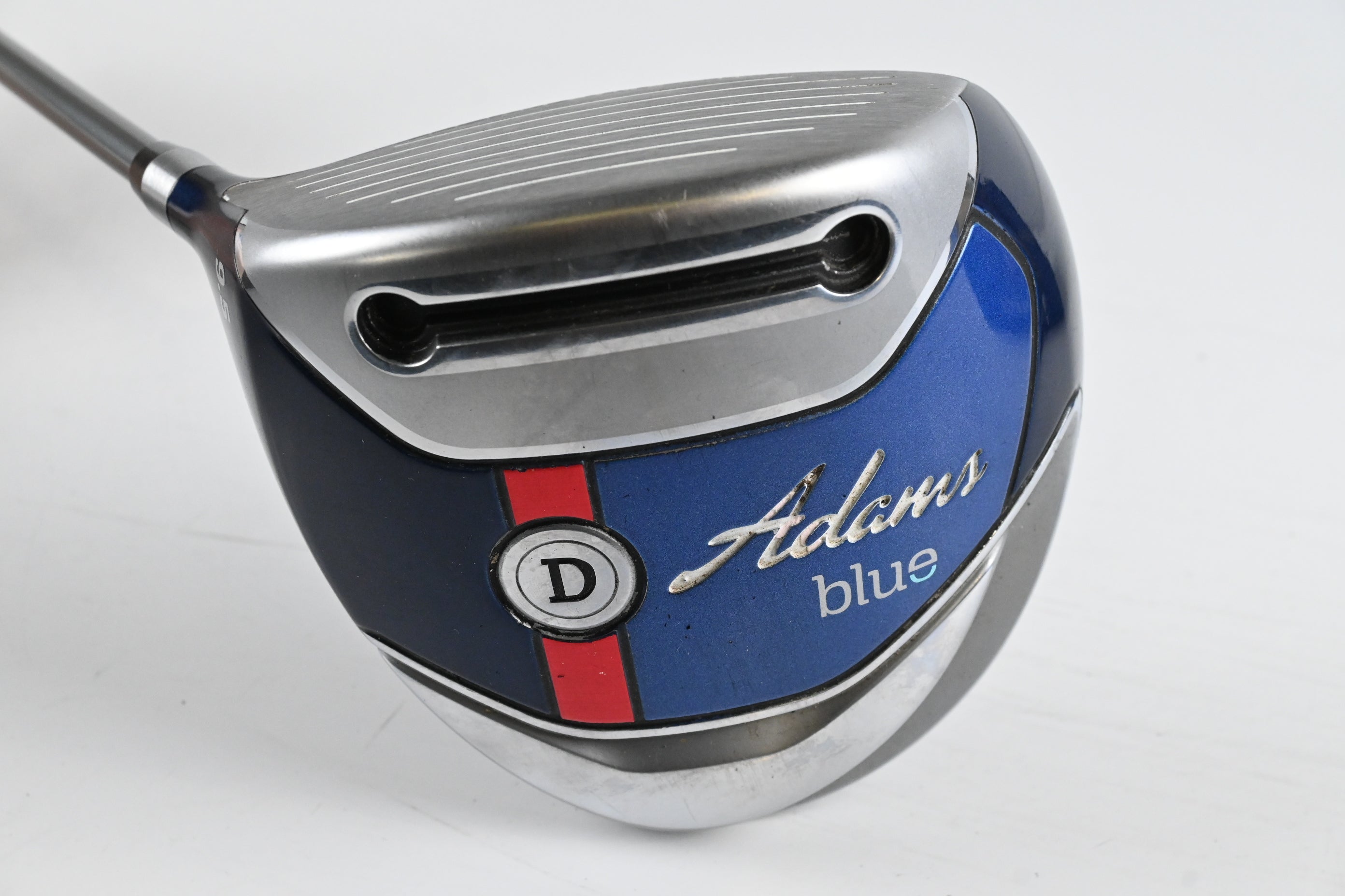 Left Hand Adams Blue Driver / 9.5 Degree / Regular Flex Aldila Slimtech 55 Shaft