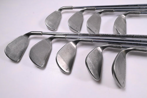 Left Hand Ping Eye 2+ Irons / 3-PW+SW / Black Dot / Stiff Flex Ping KT-Shafts