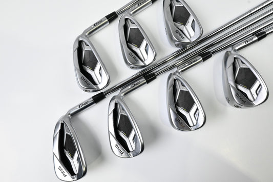 Ping G430 Irons / 6-PW+GW+SW / White Dot / Regular Flex Dynamic Gold 105 R300