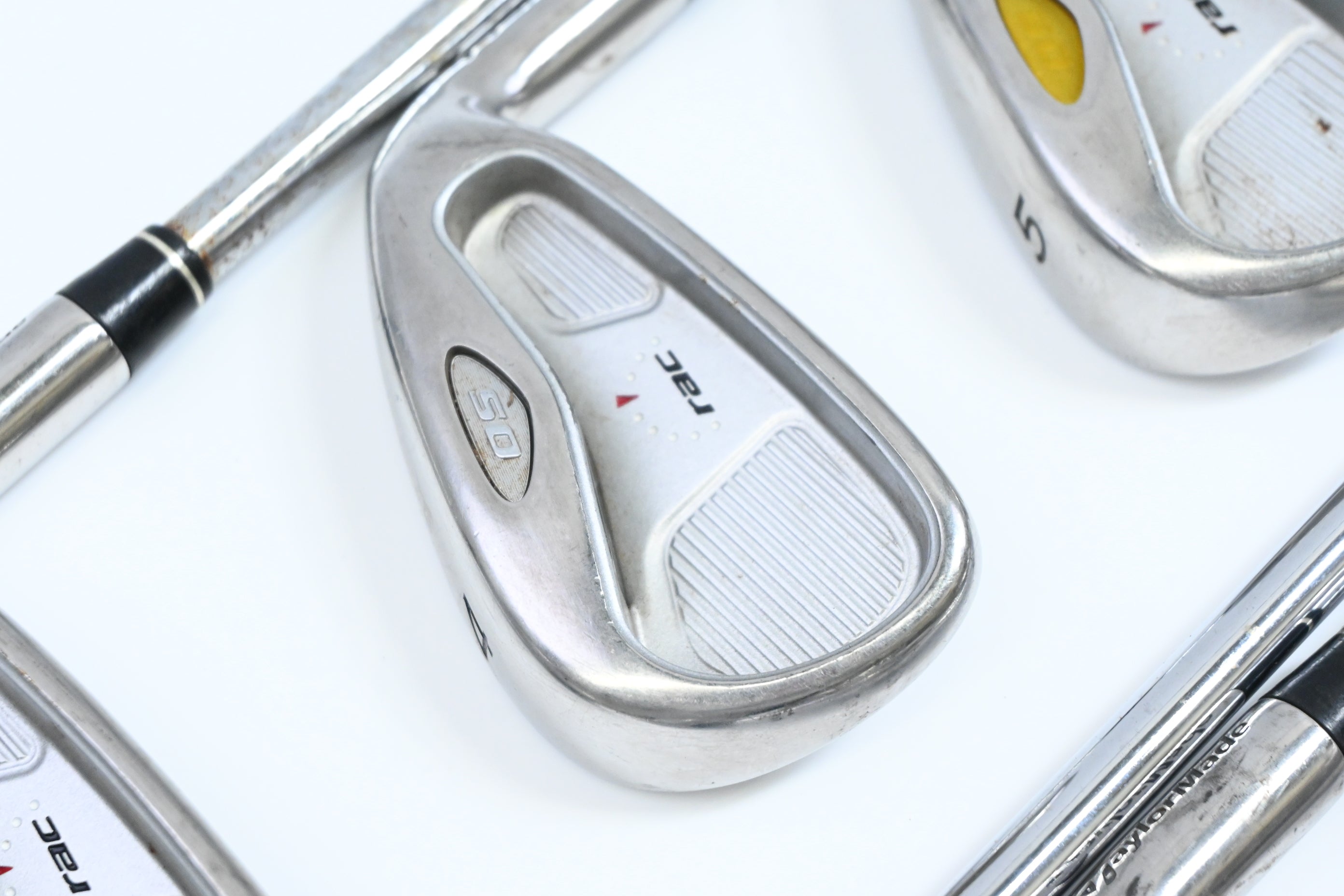 Taylormade RAC OS Irons / 3-PW / Regular Flex Taylormade T-Step Ultralite 90