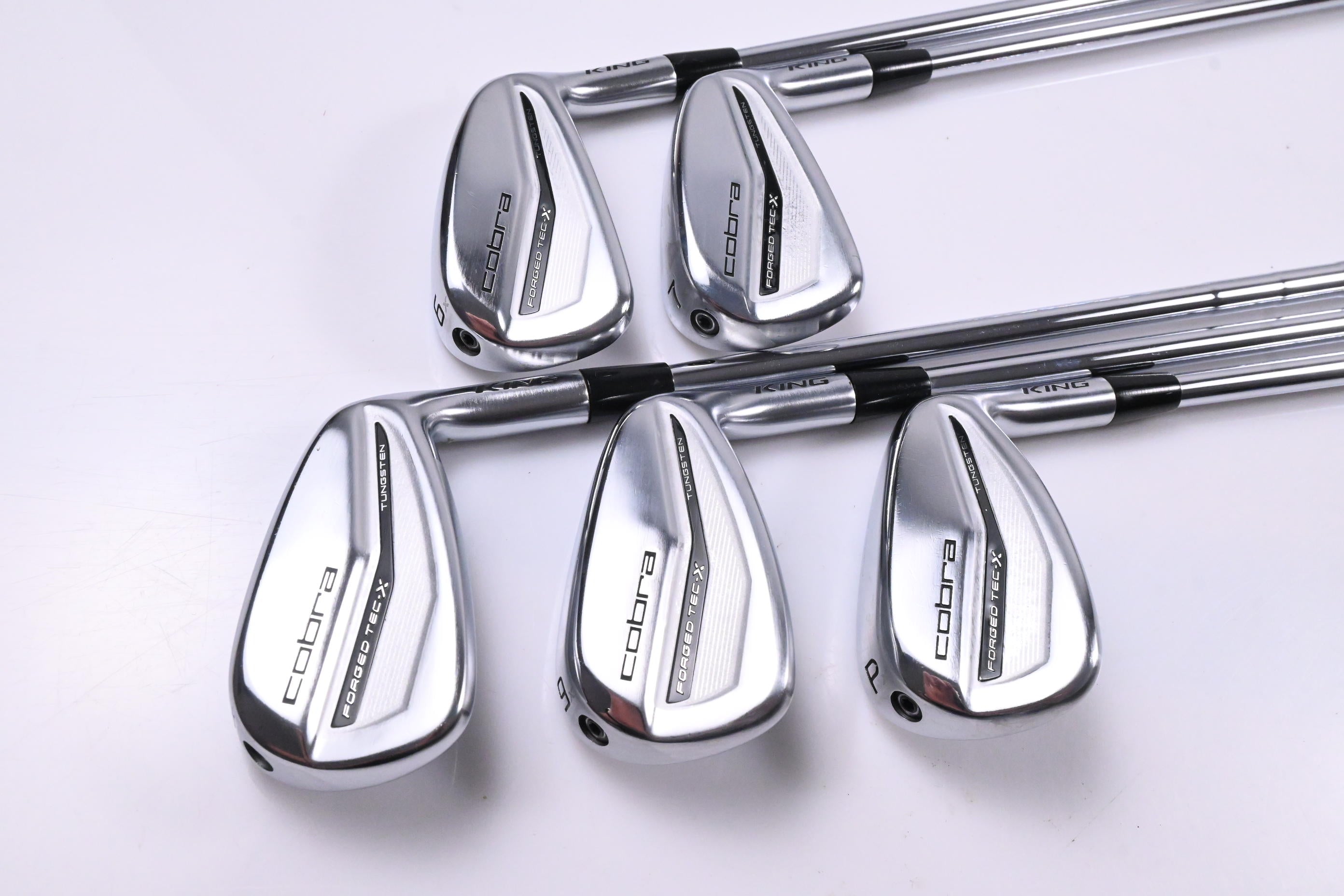 Cobra Forged Tec X 2022 Irons / 6-PW / Stiff Flex N.S.Pro Modus3 Tour 105 Shafts