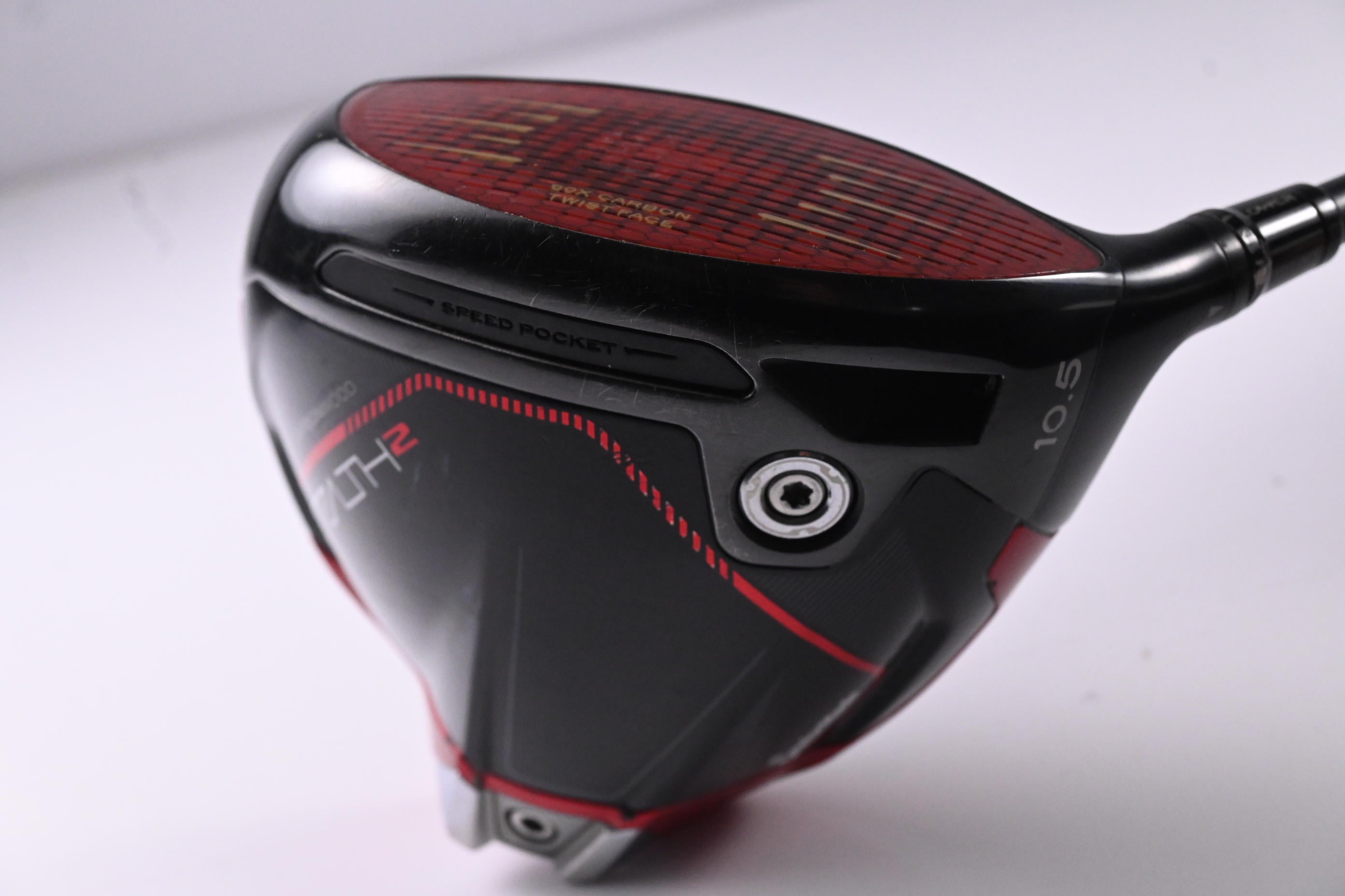 Taylormade Stealth 2 Driver / 10.5 Degree / Stiff Flex HZRDUS Smoke Green 70