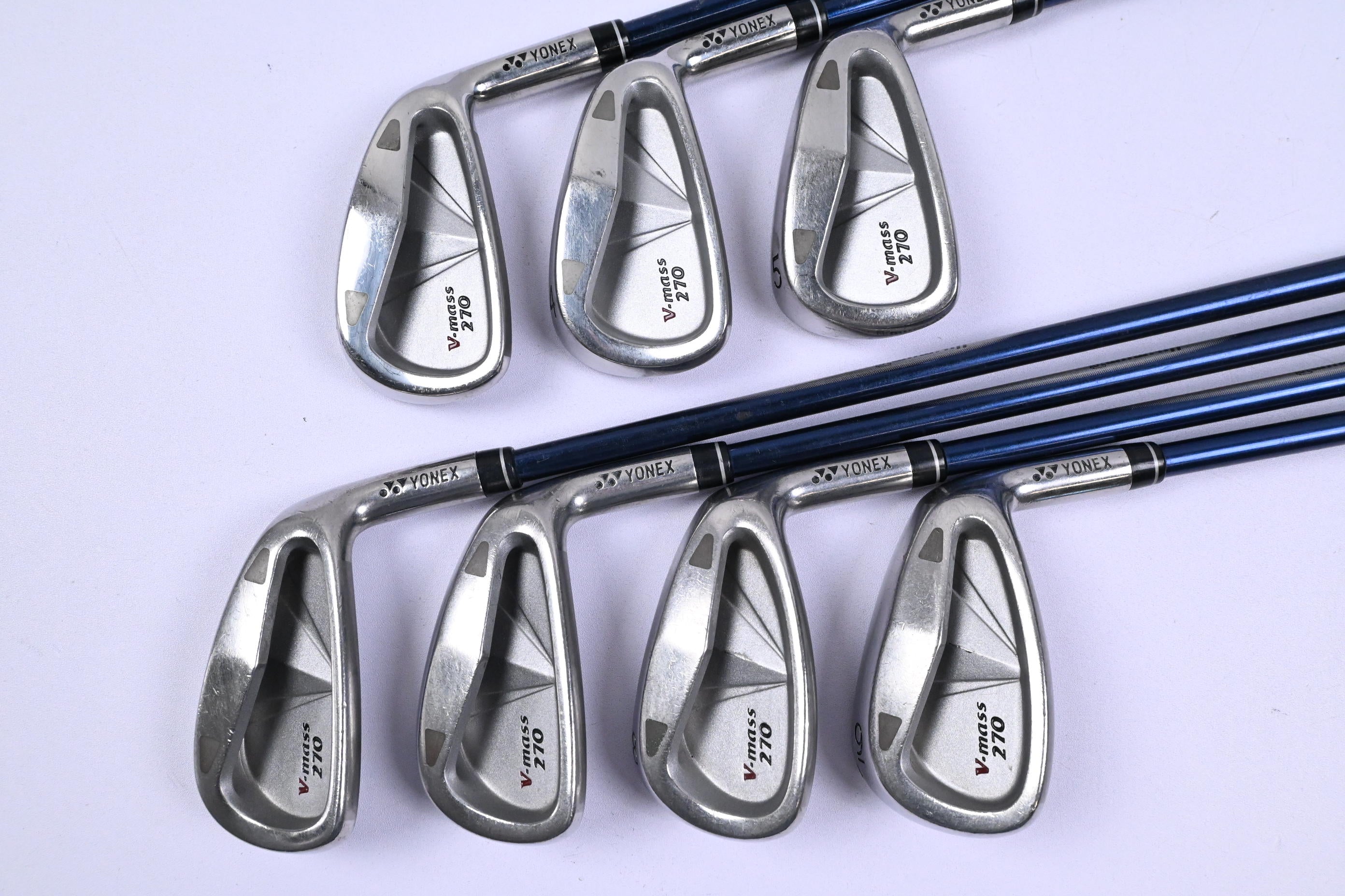 Yonex V-Mass 270 Irons / 3-9i / Senior Flex Yonex Ultimum 50 Shafts
