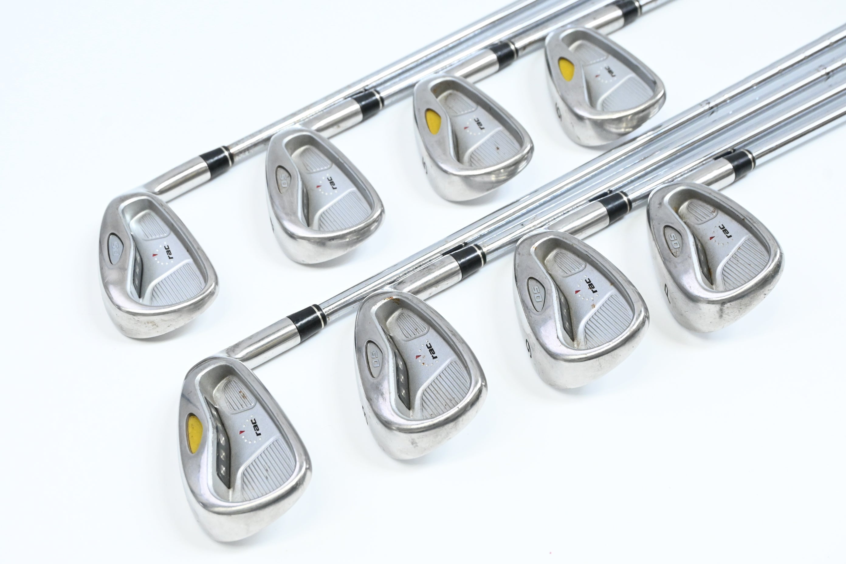 Taylormade RAC OS Irons / 3-PW / Regular Flex Taylormade T-Step Ultralite 90