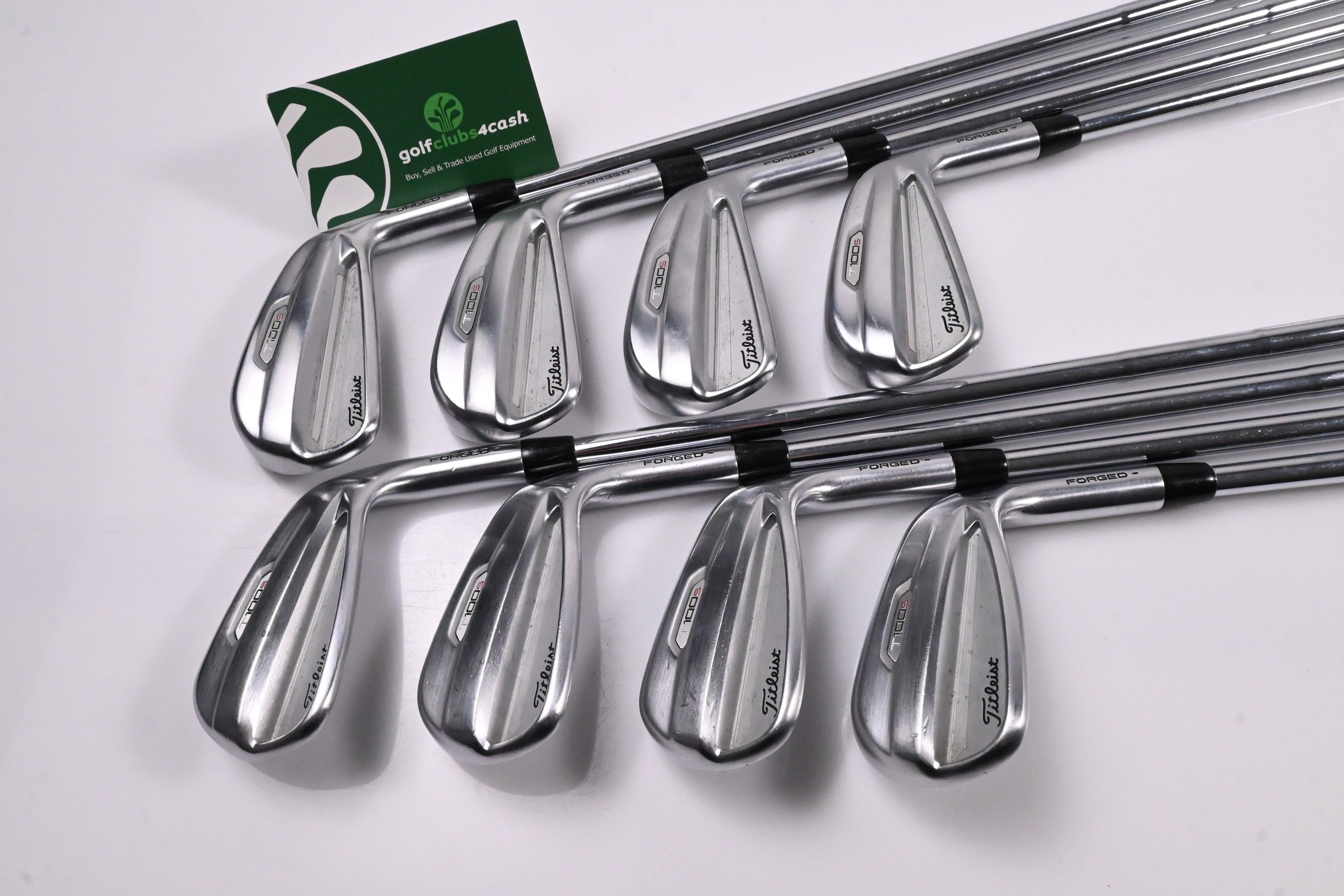 Titleist T100.S 2021 Irons / 4-PW+48° / Stiff Flex TItleist Steel S300 Shafts