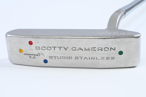 Scotty Cameron Studio Stainless Newport 2.5 Putter / 34 Inch