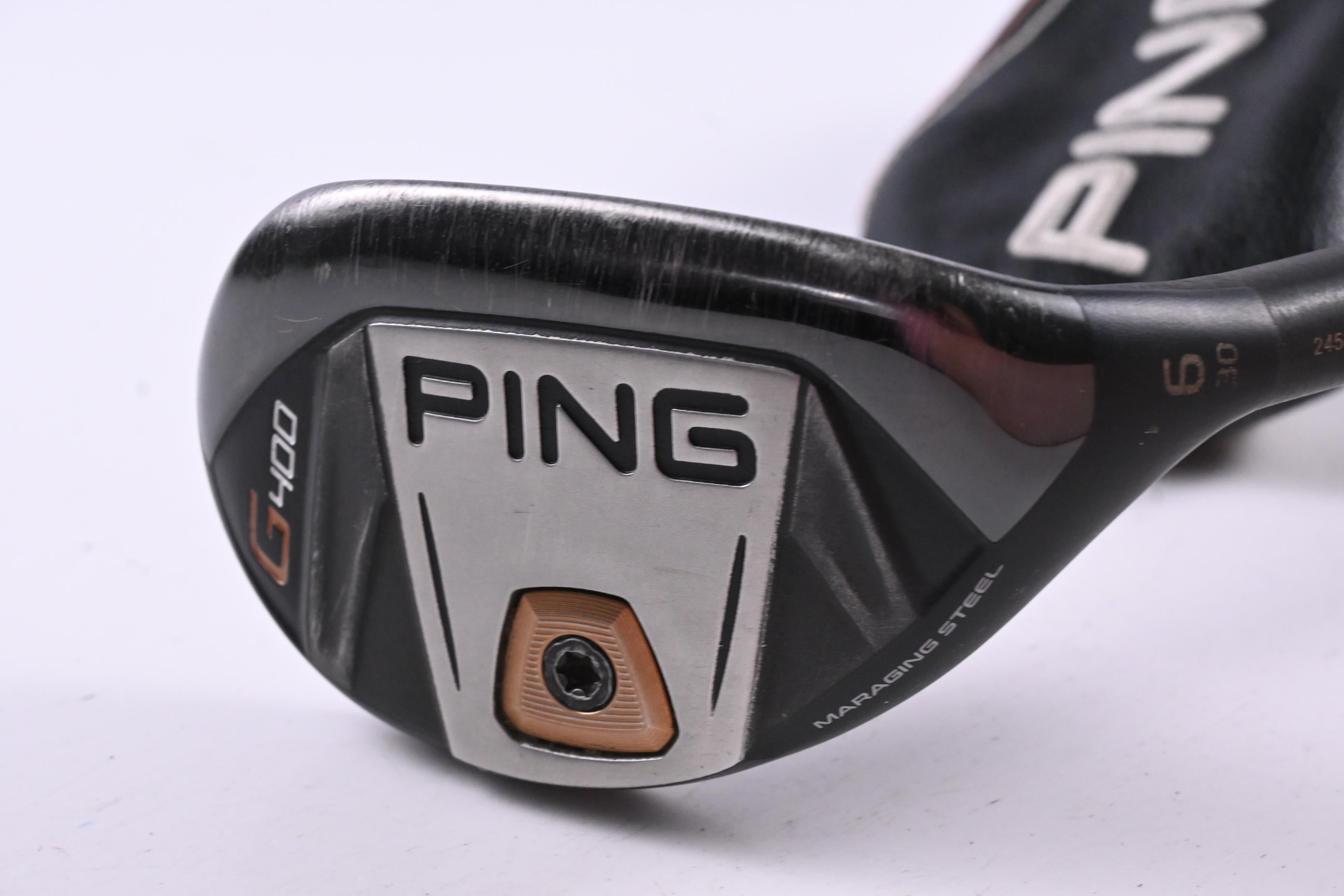 Ping G400 #6 Hybrid / 30 Degree / Regular Flex Ping Alta CB 70 Shaft