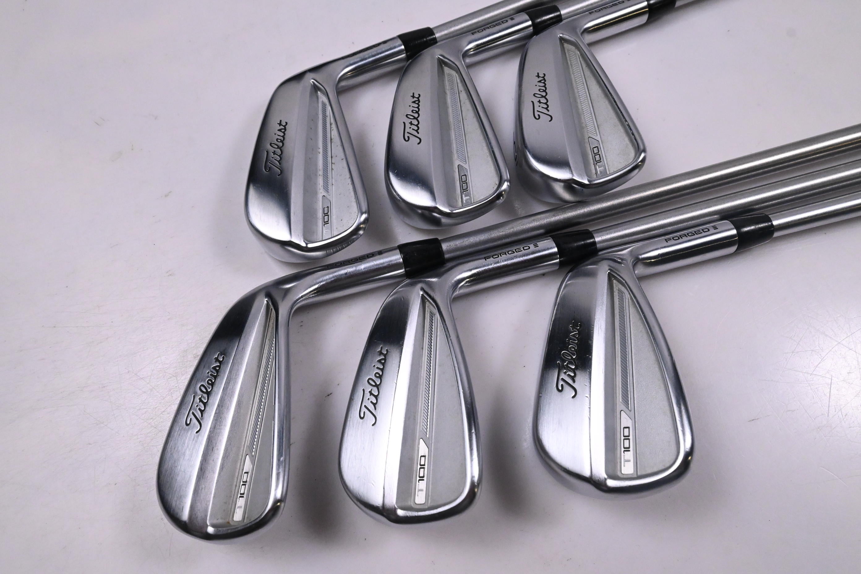 Titleist T100 2023 Irons / 4-9i / Stiff Flex KBS Tour C-Taper 125 Shafts