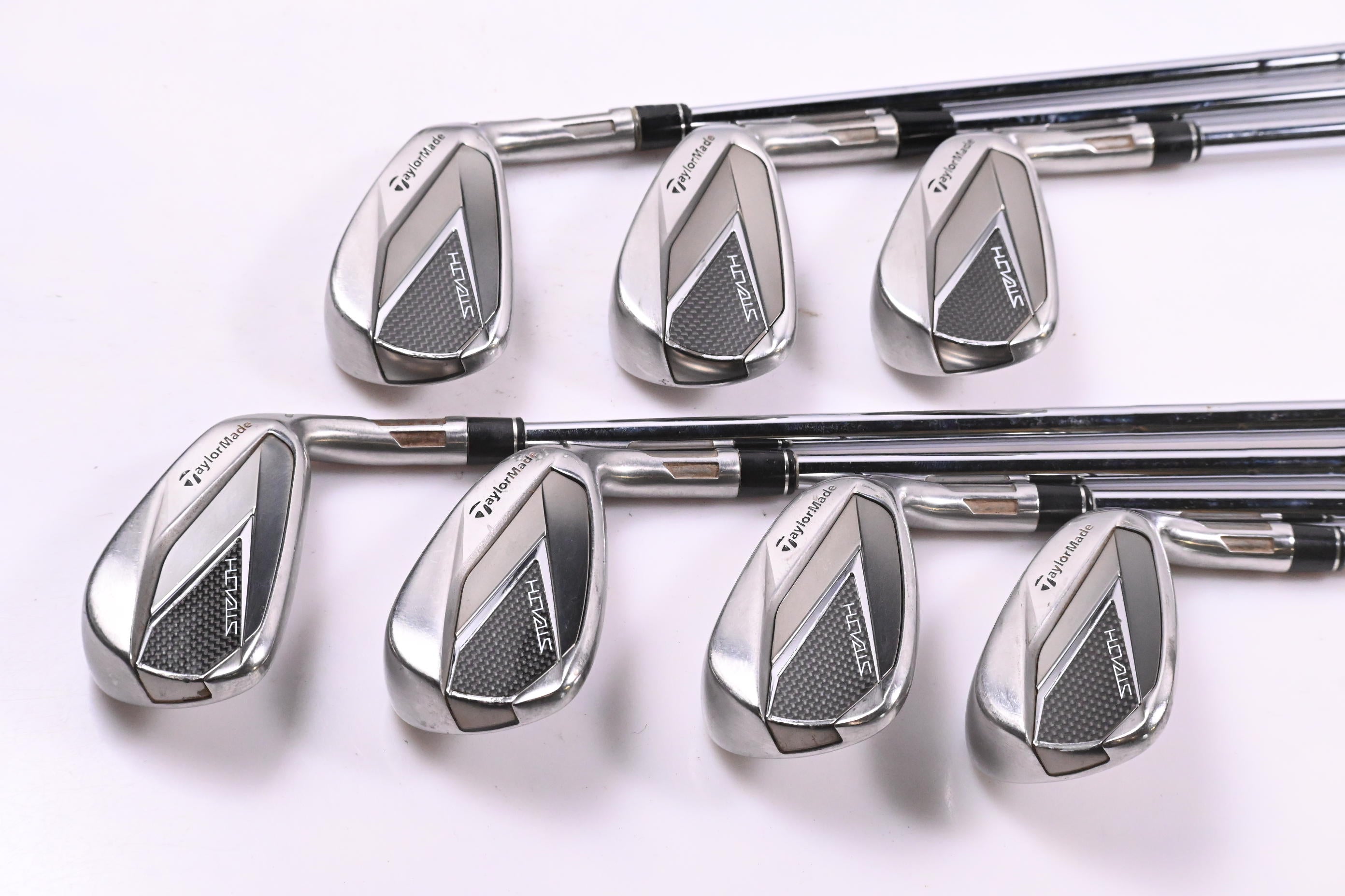 Taylormade Stealth Irons / 4-PW / Stiff Flex KBS Tour Lite Shafts