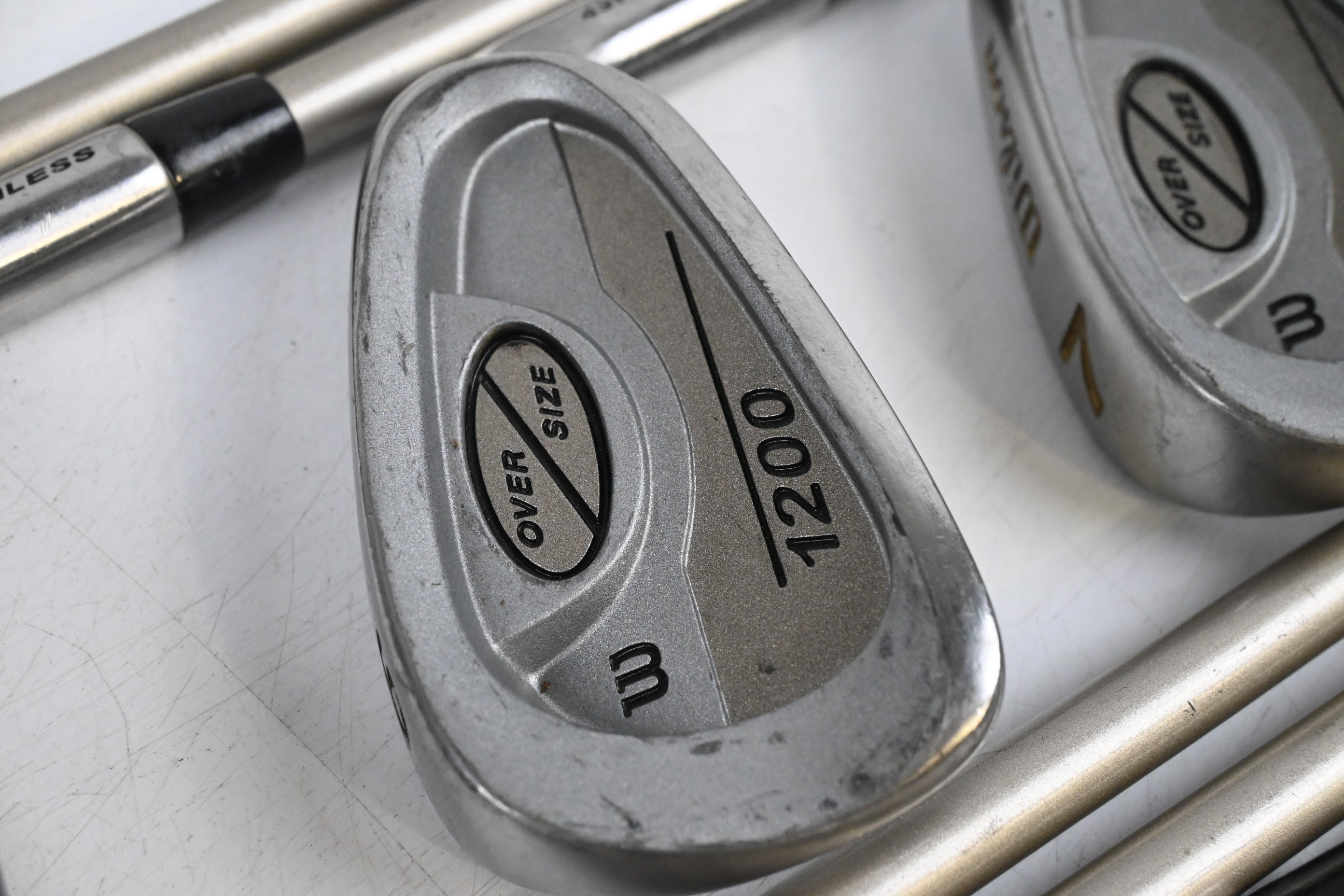 Ladies Wilson 1200 Oversized Irons / 4-PW+SW / Ladies Flex Wilson 1200 Shafts