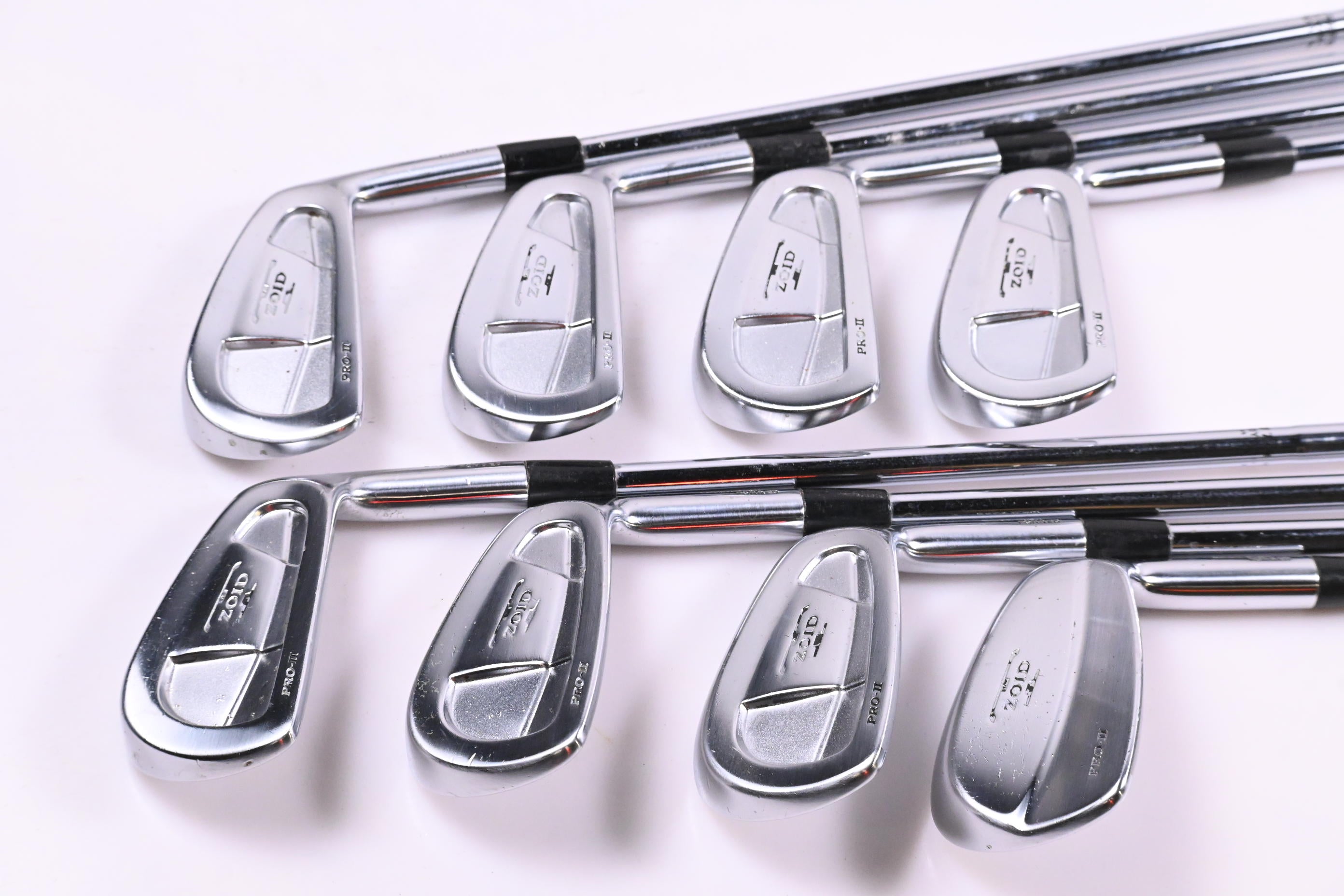 Mizuno T-Zoid Pro II Irons / 3-PW / Stiff Flex Dynamic Gold S300 Shafts