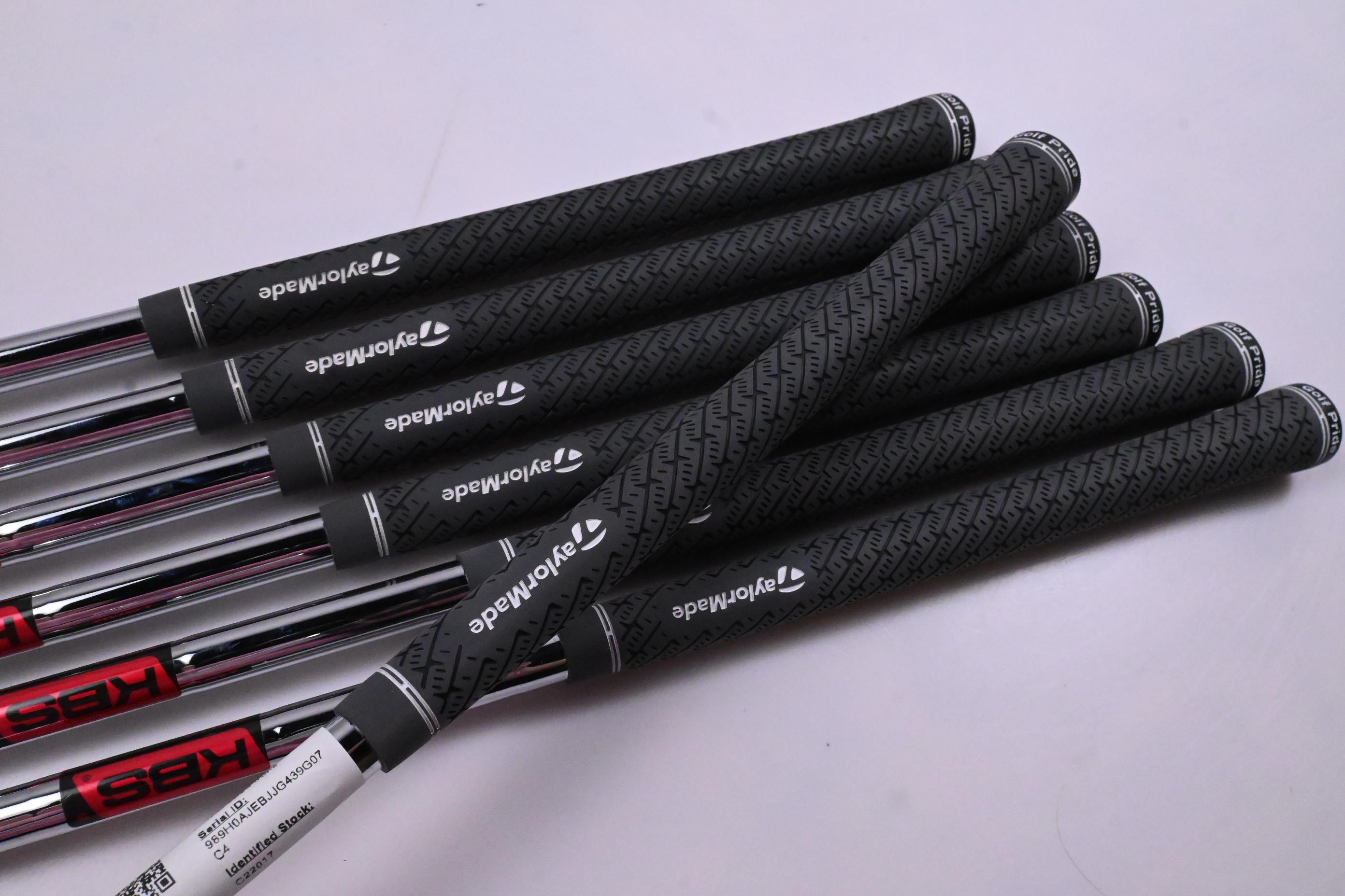 Taylormade P7MC 2023 Irons / 4-PW / Stiff Flex KBS Tour Shafts