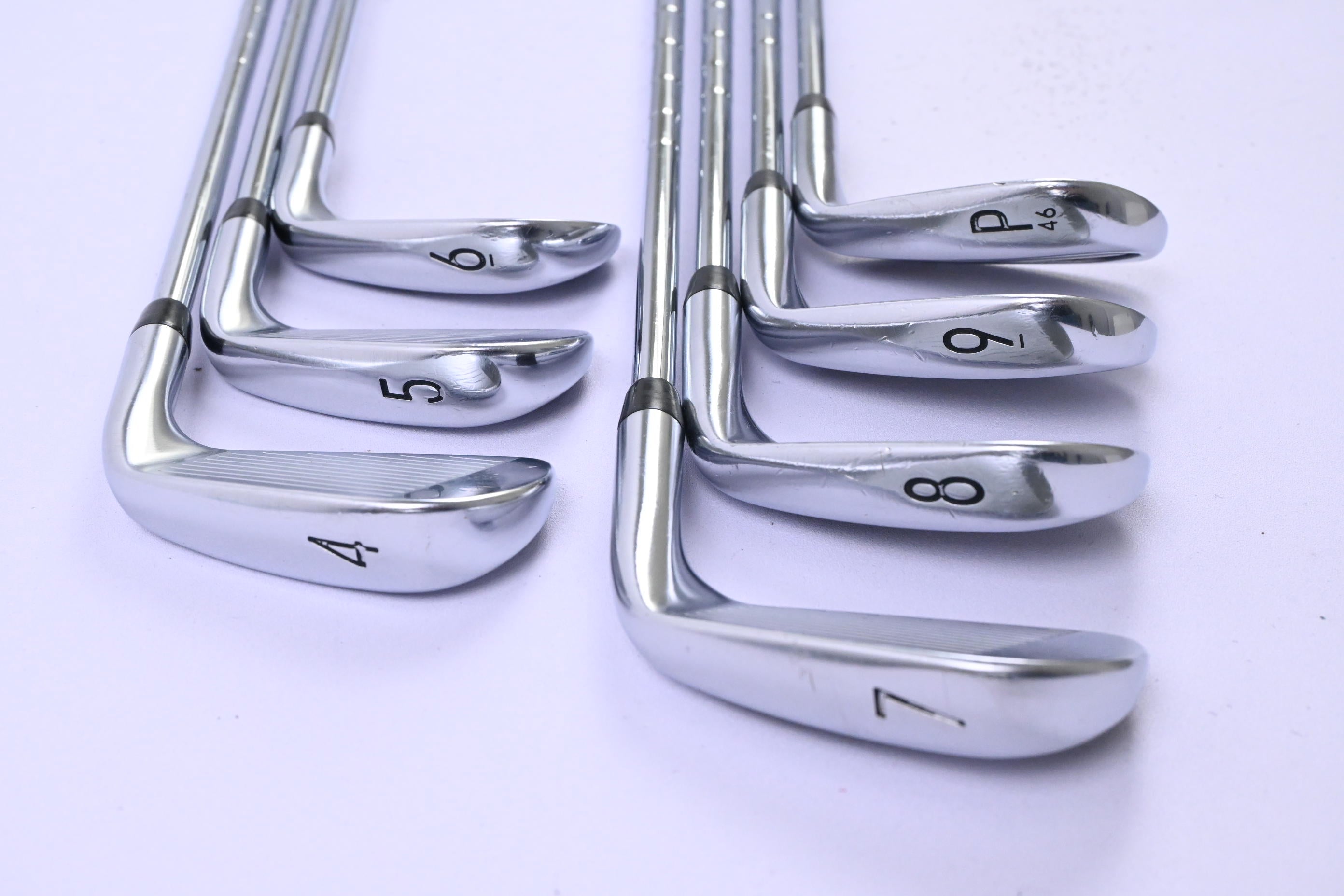 Left Hand Titleist T100 2019 Irons / 4-PW / X-Flex Steel Shafts