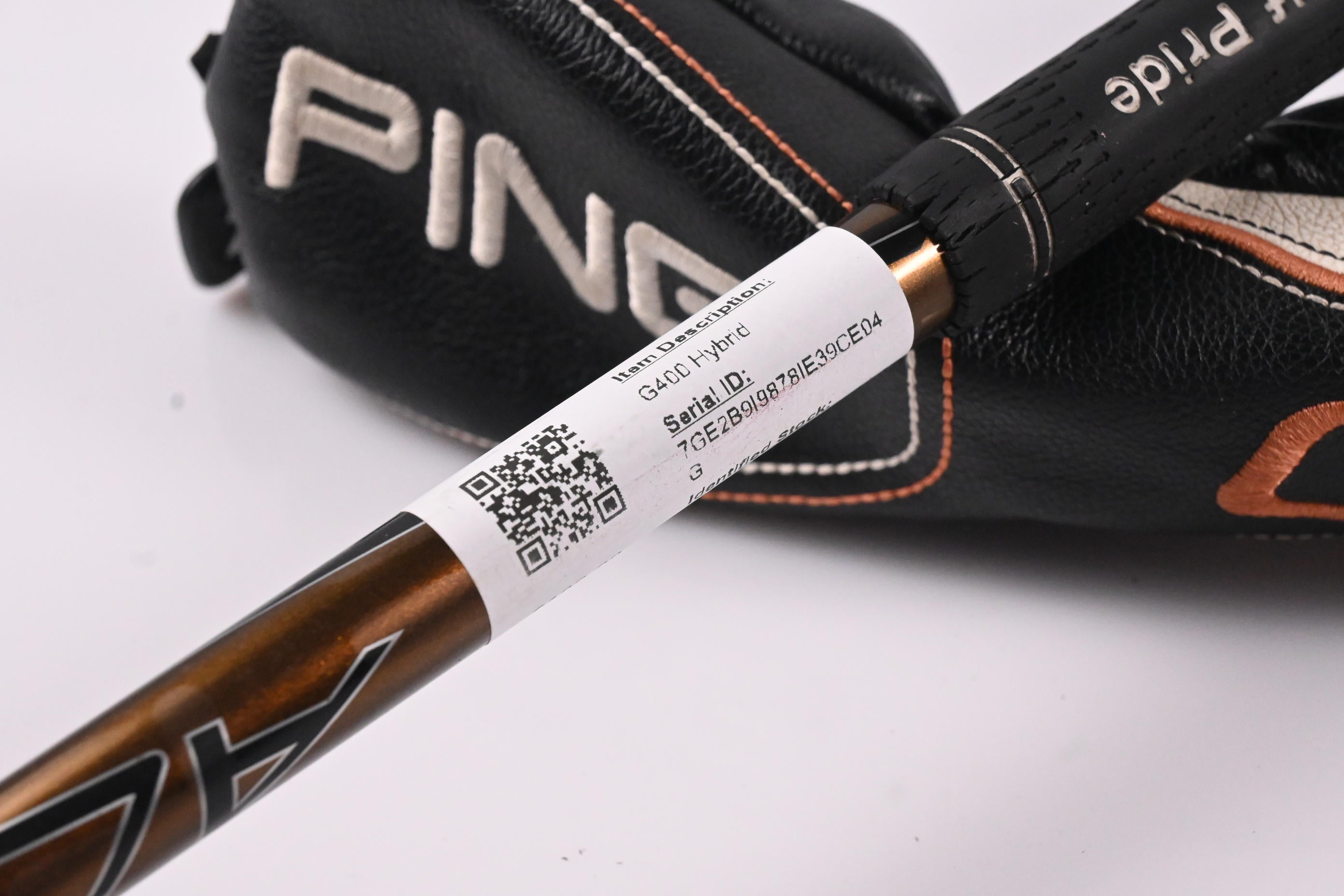 Ping G400 #4 Hybrid / 22 Degree / Regular Flex Ping Alta CB 70 Shaft