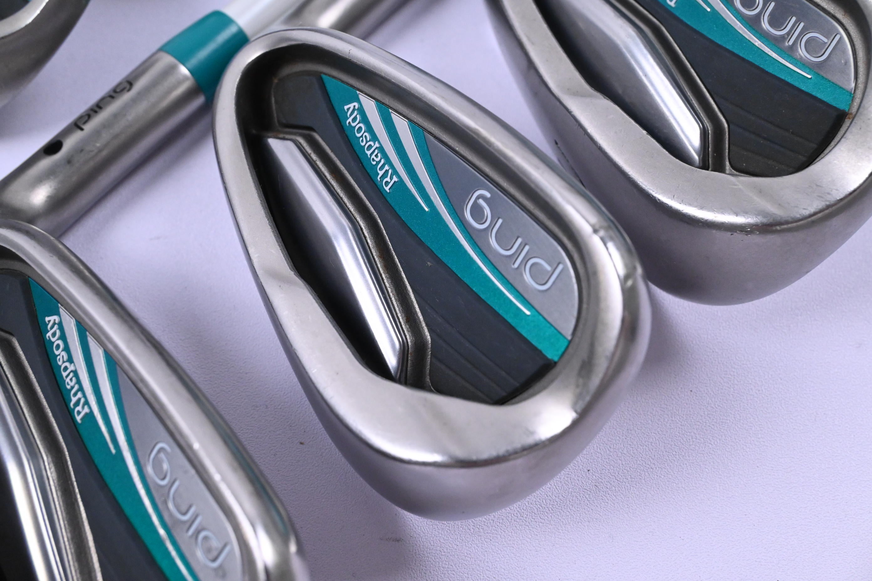 Ladies Ping Rhapsody 2015 Irons / 7-PW+GW / Black Dot / Ladies Flex Ping ULT 220