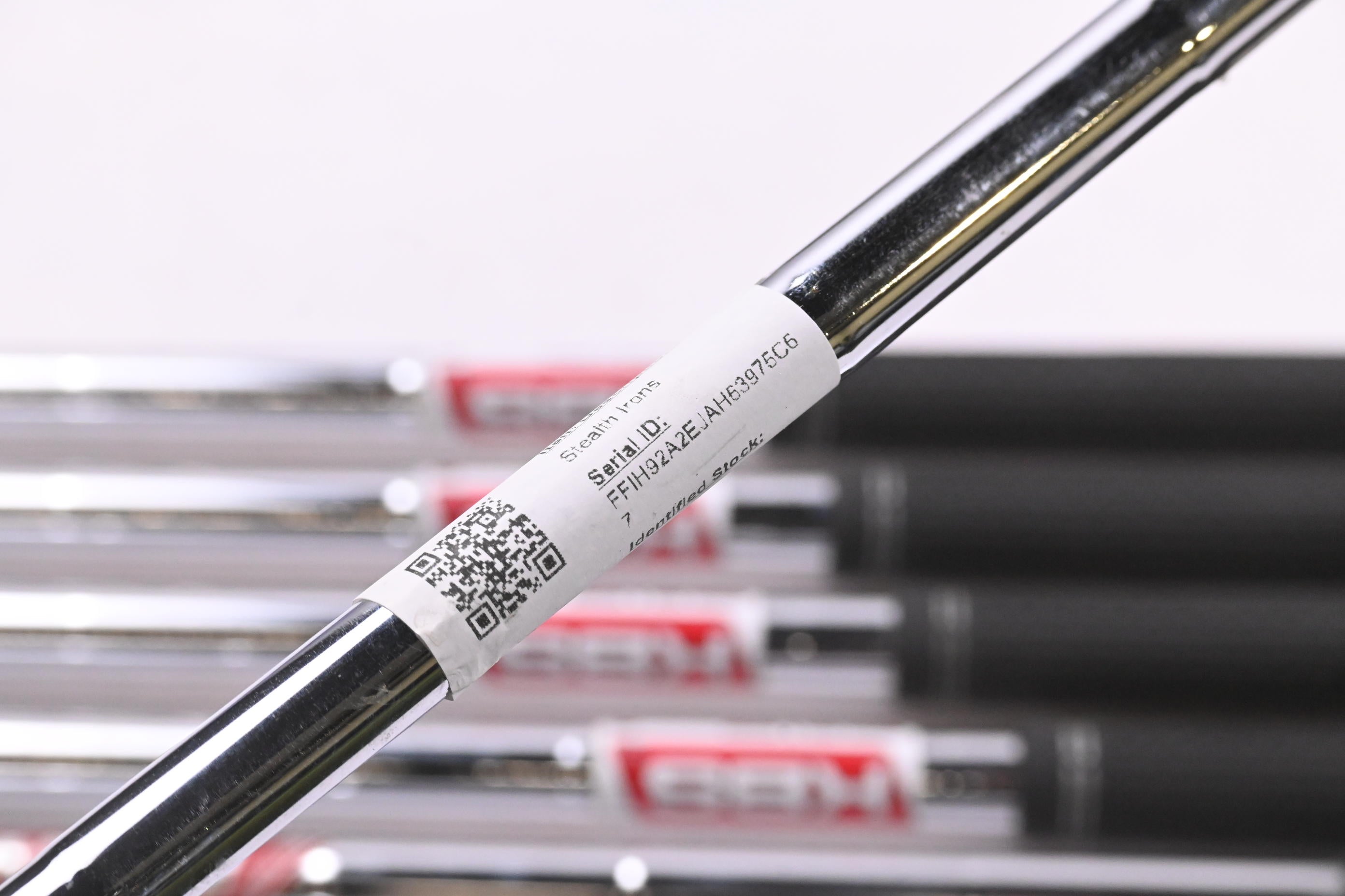 Taylormade Stealth Irons / 4-PW / Stiff Flex KBS Tour Lite Shafts