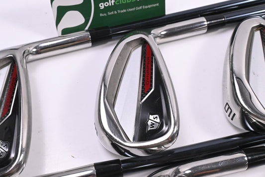 Wilson Dynapower 2023 Irons / 7-PW+GW+SW / Senior Flex UST Recoil Dart 65 Shafts