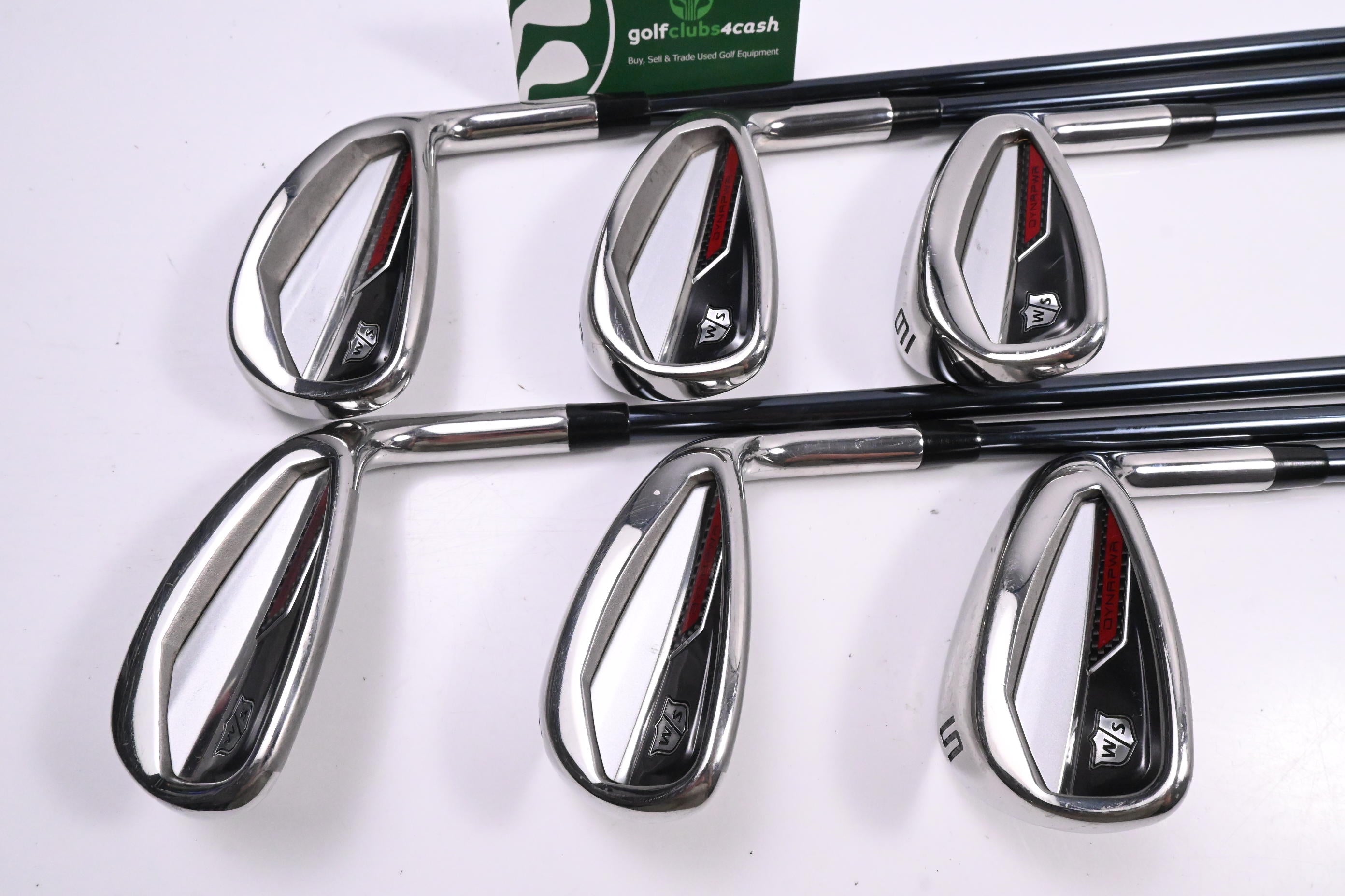 Wilson Dynapower 2023 Irons / 7-PW+GW+SW / Senior Flex UST Recoil Dart 65 Shafts