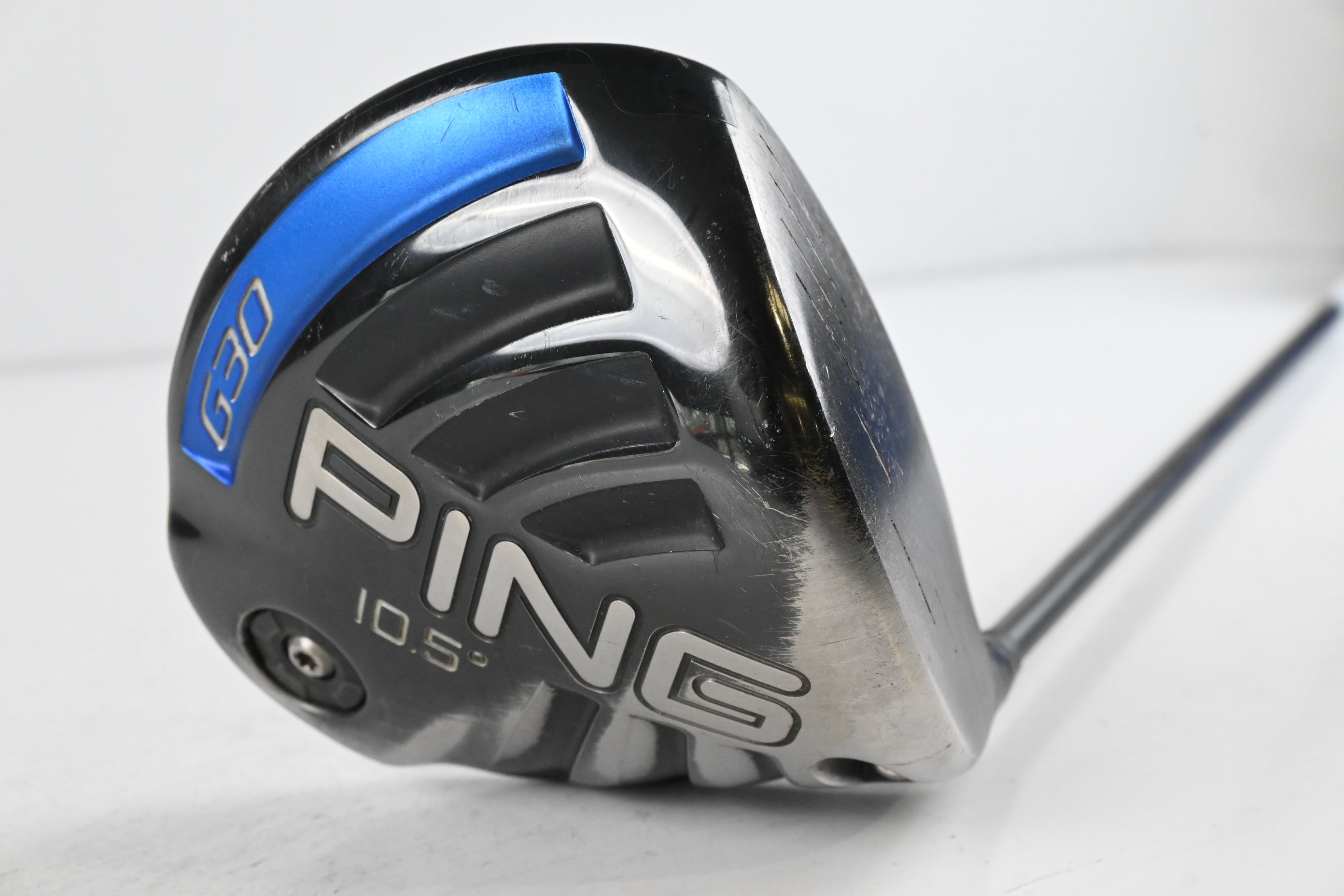 Ping G30 Driver / 10.5 Degree / X-Flex Aldila Rogue White 130 MSI 70 Shaft