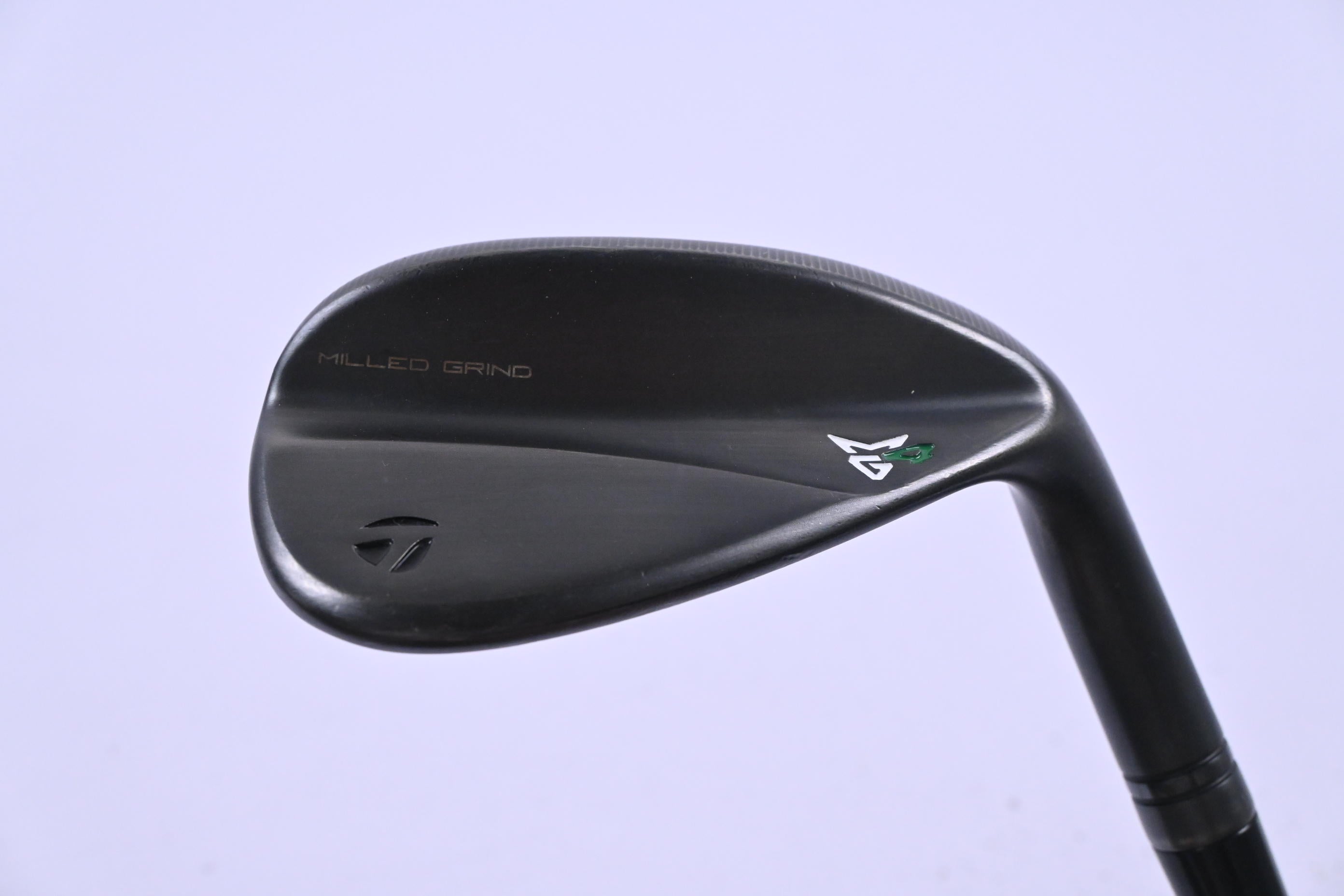 Taylormade Milled Grind Black Gap Wedge / 52 Degree / Stiff Flex KBS Tour Shaft
