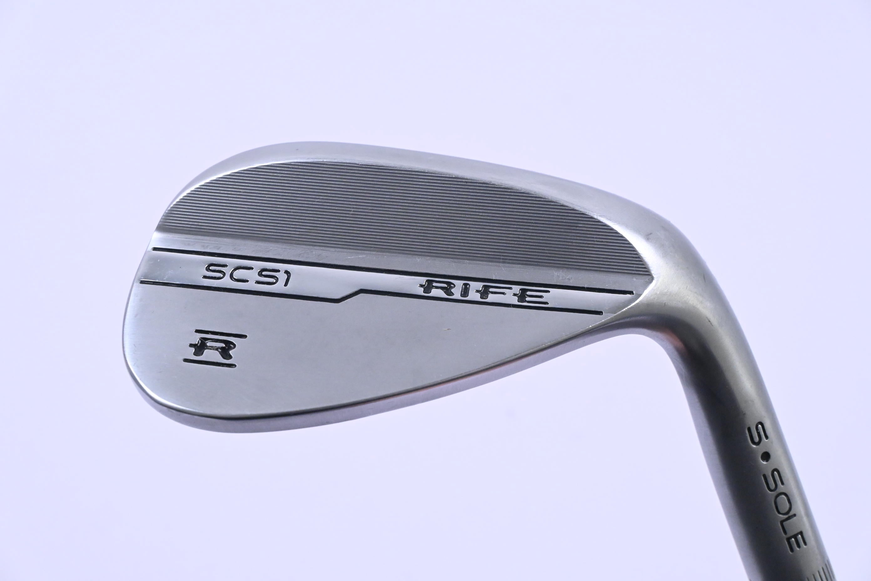 Rife SC51 Gap Wedge / 52 Degree / Wedge Flex Rife Steel Shaft