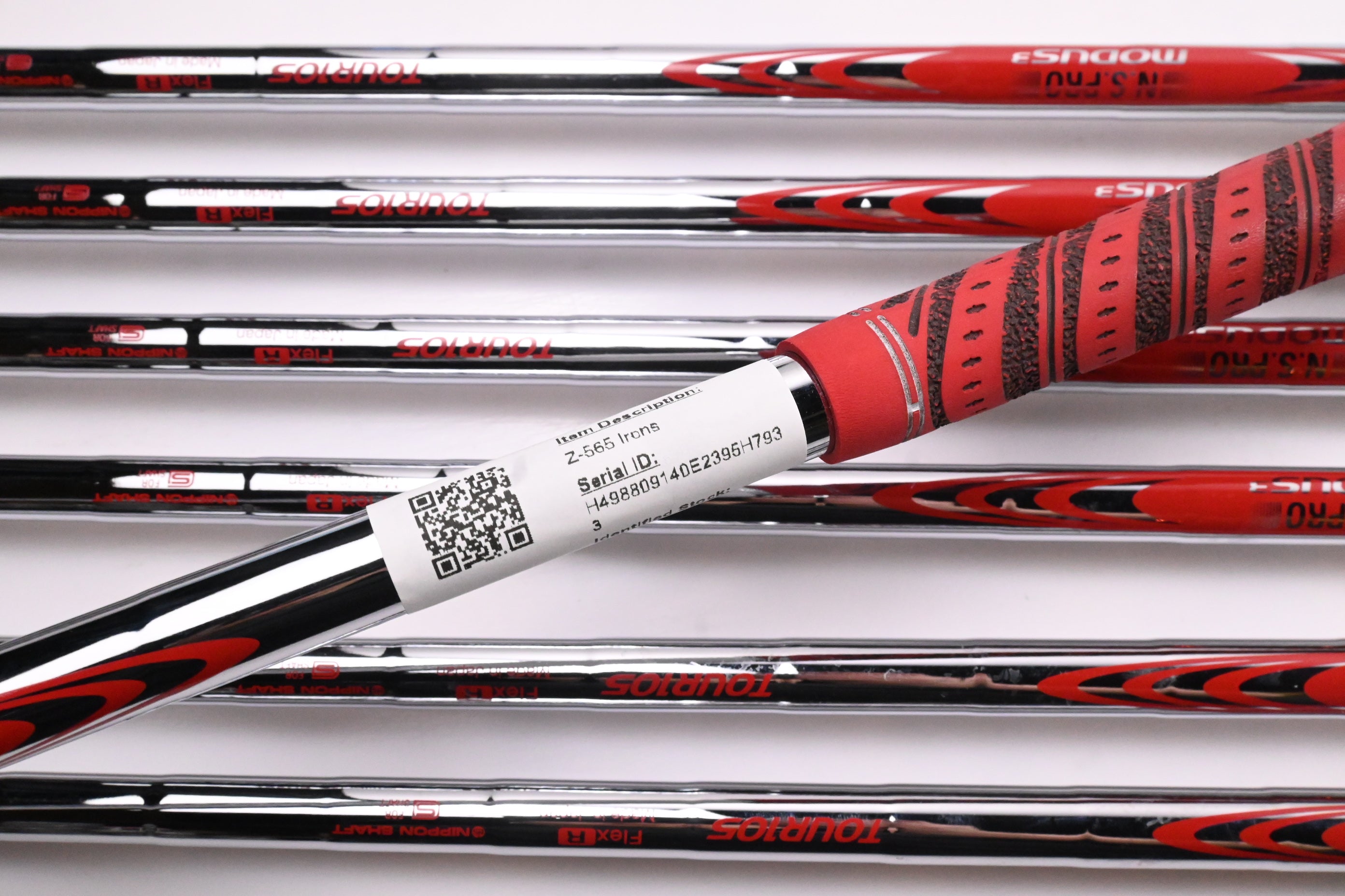 Srixon Z-565 Irons / 4-PW / Regular Flex N.S.Pro Modus3 Tour 105 Shafts