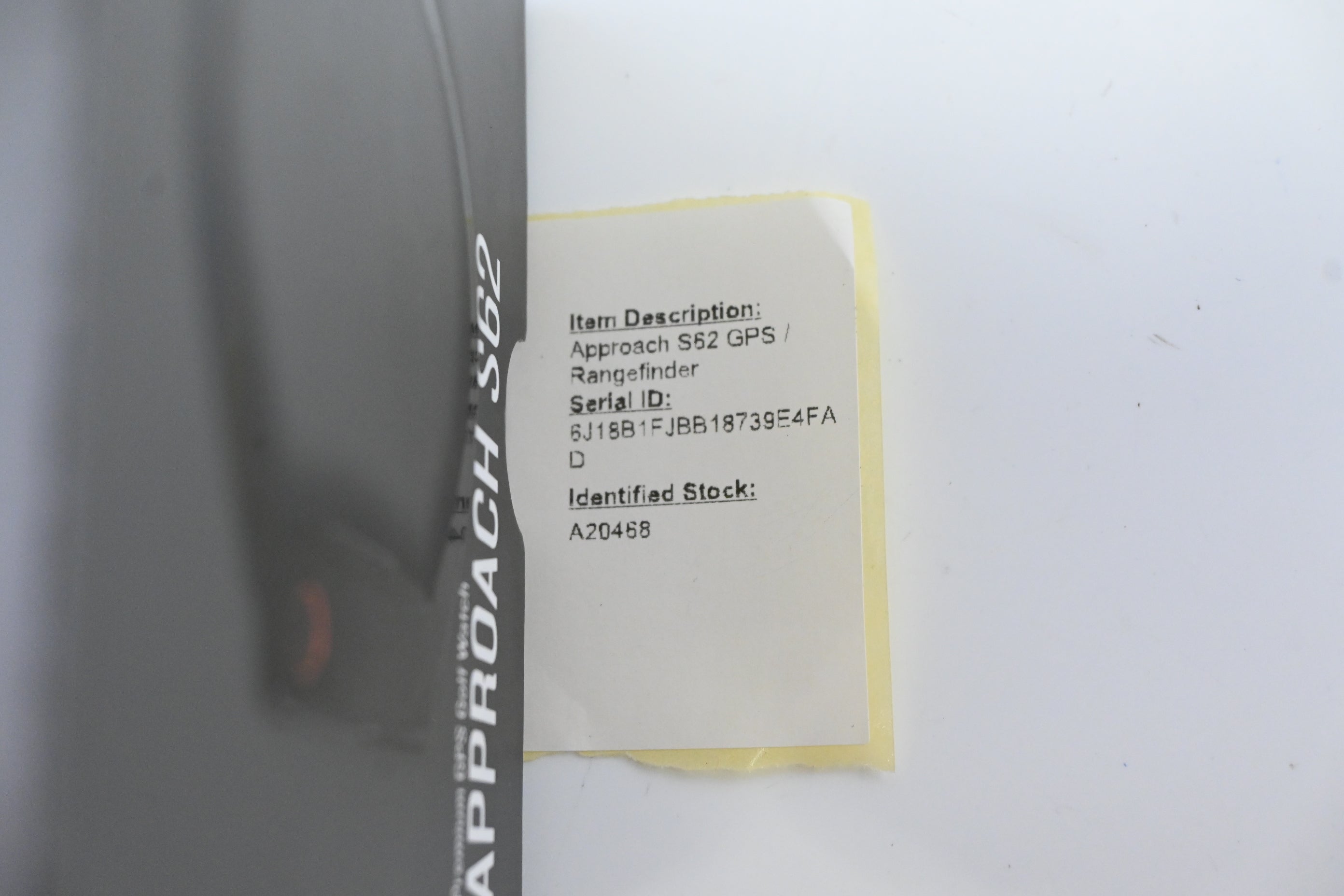 Garmin Approach S62 / GPS Watch