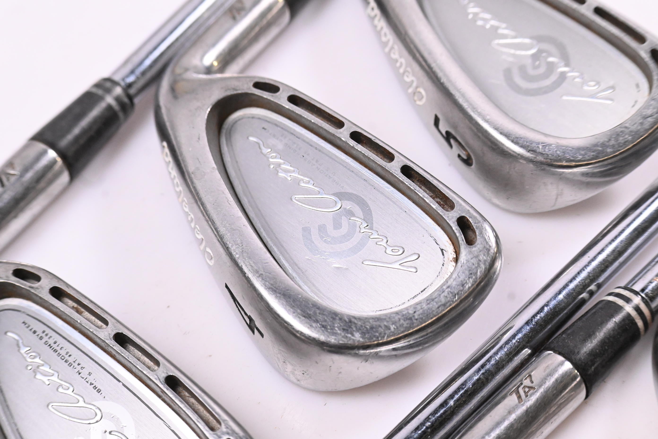 Cleveland TA2 Irons / 3-9i / Stiff Flex Sensicore Shafts
