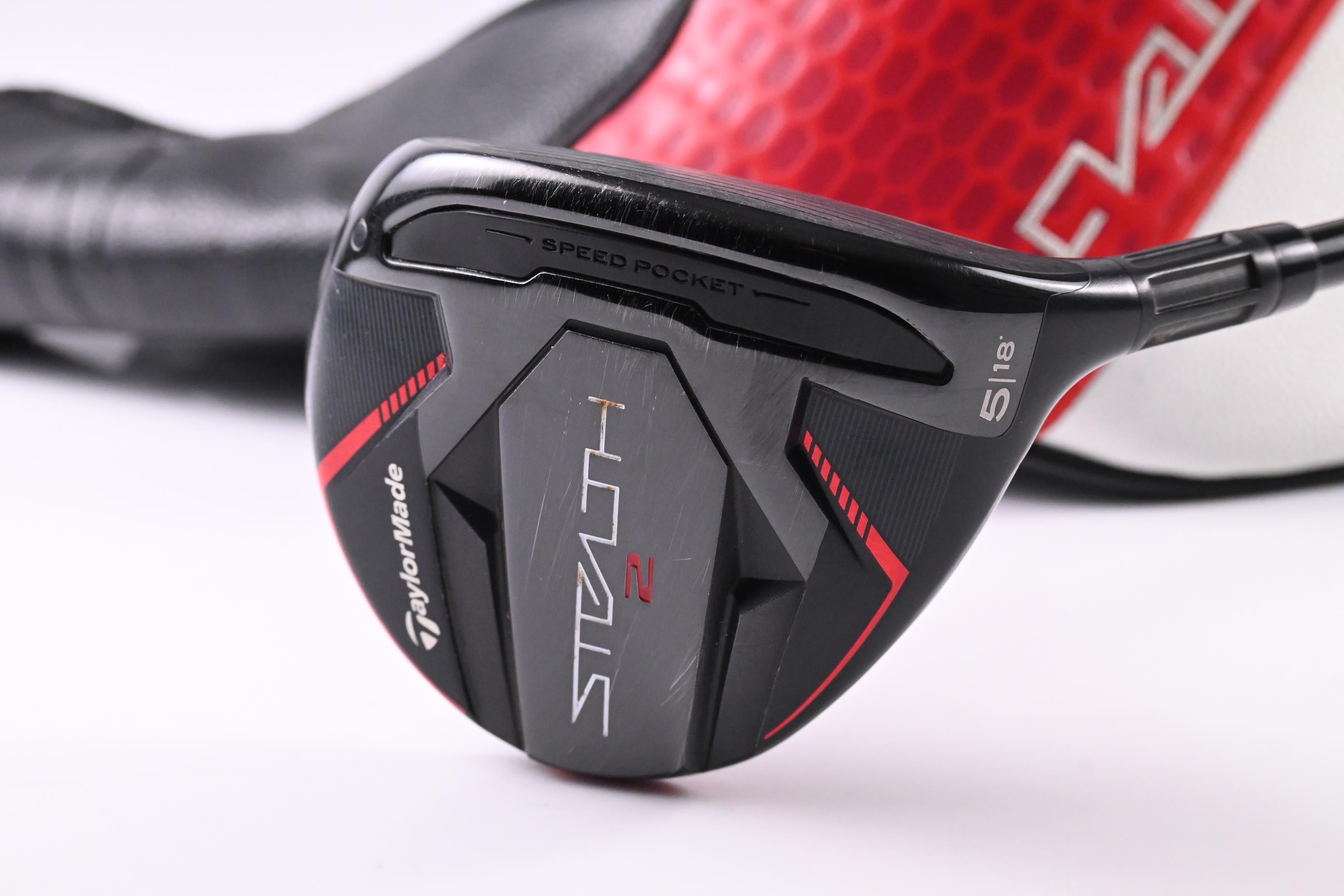 Taylormade Stealth 2 #5 Wood / 18 Degree / Regular Flex Ventus TR Red 5 Shaft