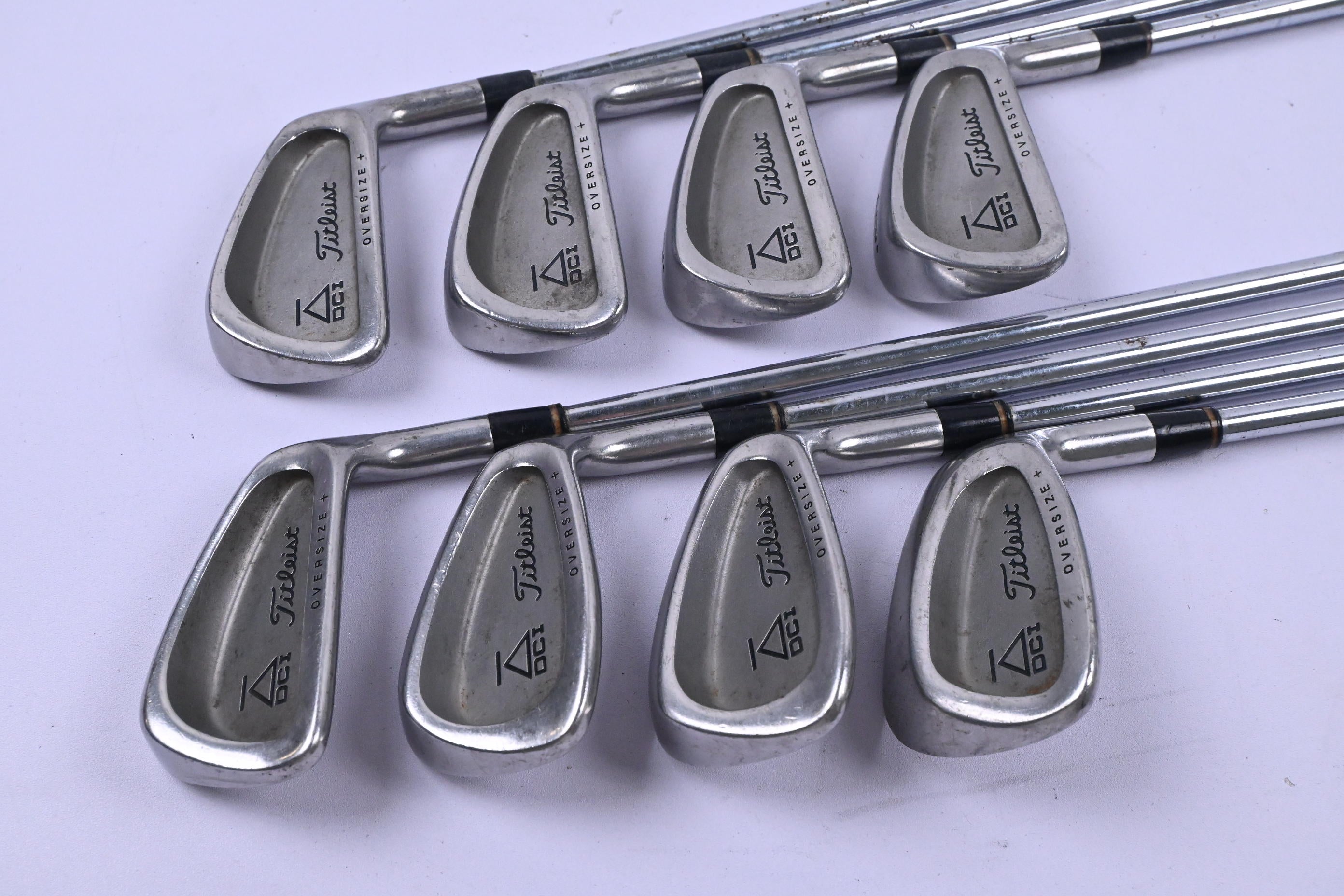Titleist DCI Oversize+ Irons / 3-PW / Regular Flex Titleist Tri Spec Shafts