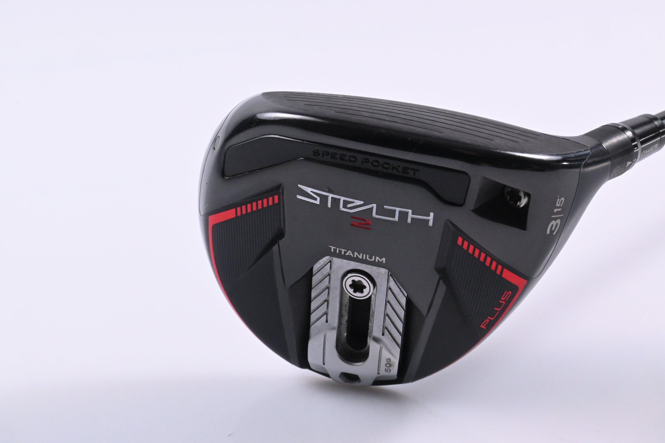 Taylormade Stealth 2 Plus #3 Wood / 15 Degree / Stiff Flex Kai'li Red 75 Shaft