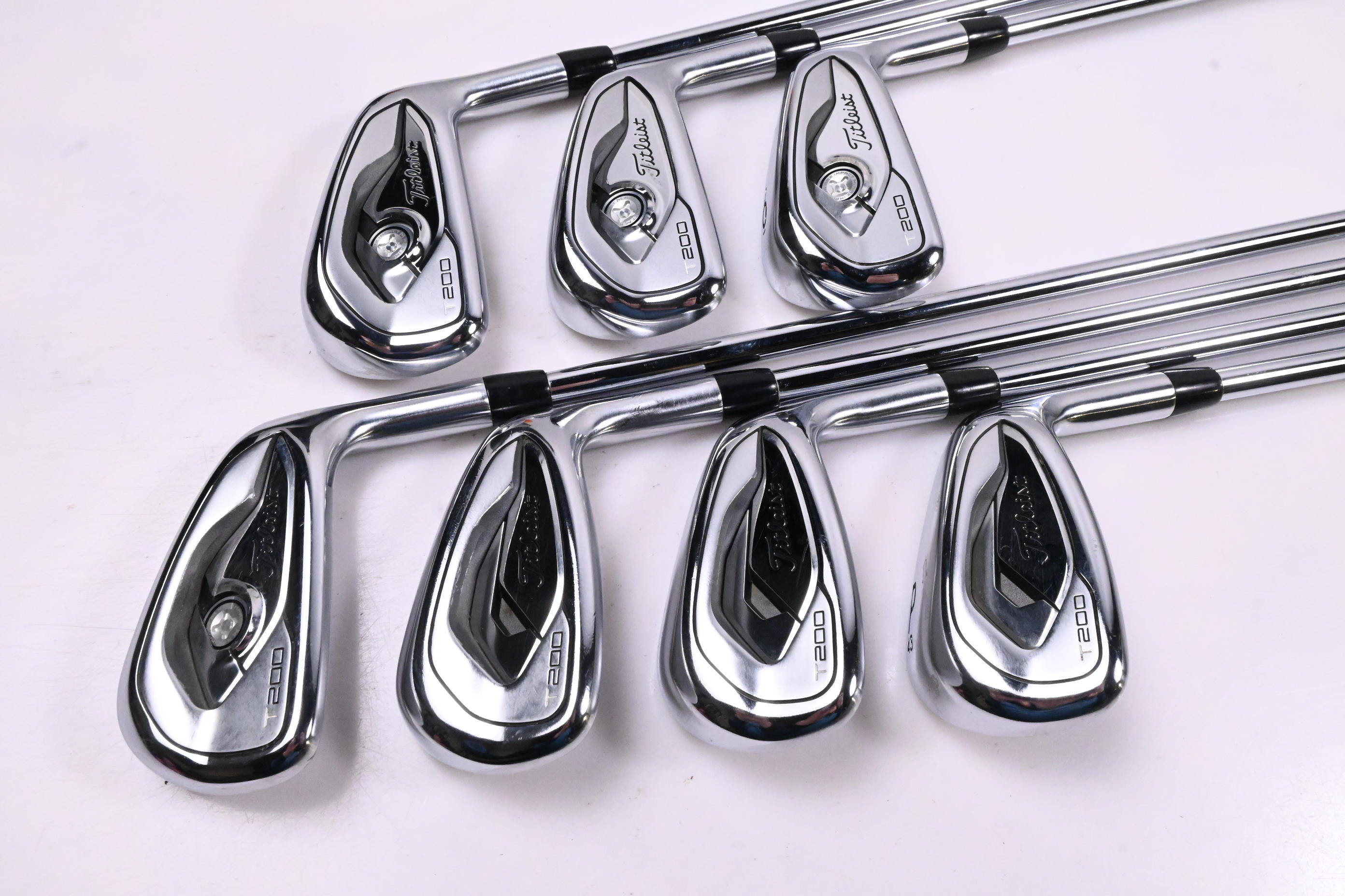 Titleist T200 2019 Irons / 4-PW / Regular Flex AMT Black R300 Shafts