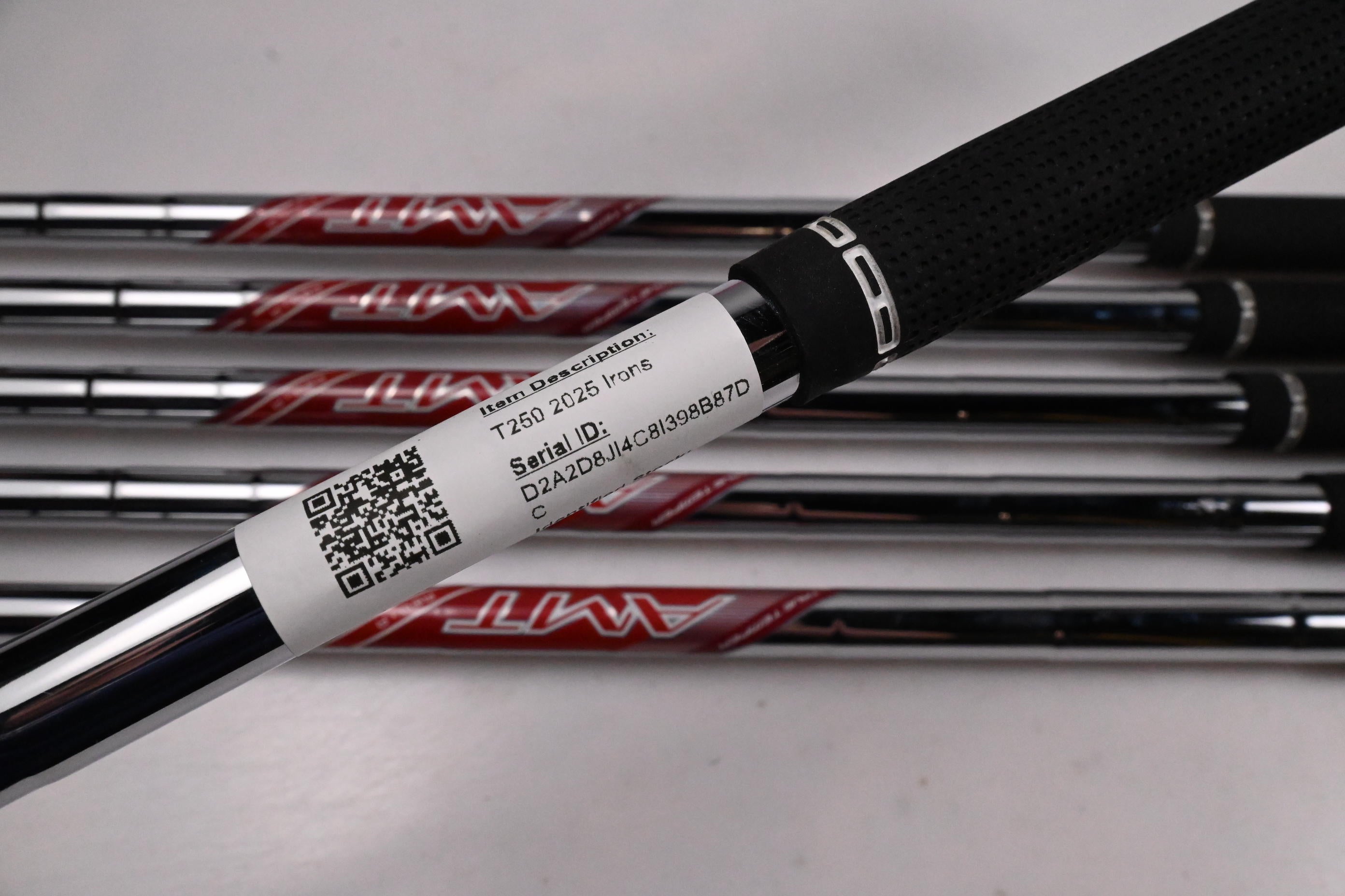 Titleist T250 2025 Irons / 6-PW+GW / Regular Flex AMT Red Shafts