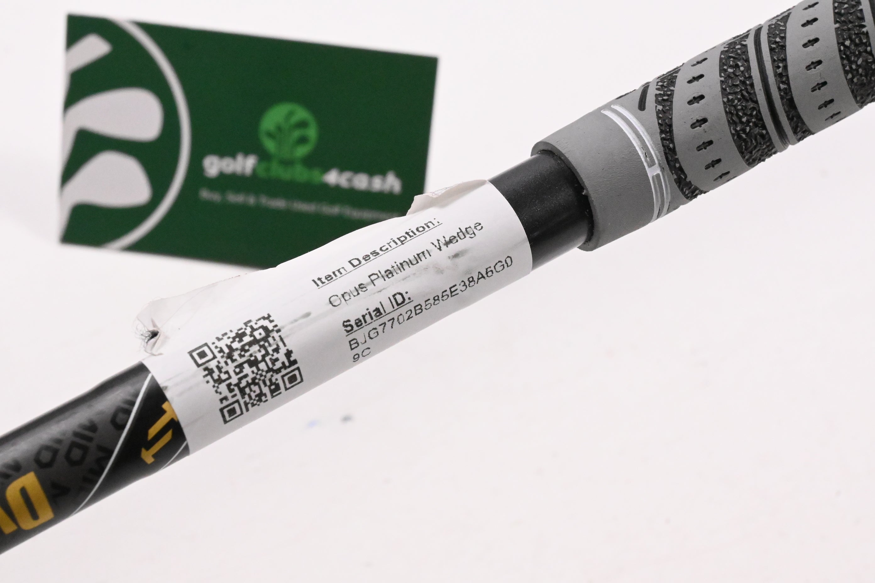 Left Hand Callaway Opus Platinum Lob Wedge / 58 Degree / Wedge Flex Dynamic Gold