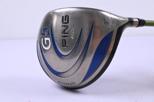 Ping G5 Driver / 9 Degree / Stiff Flex Aldila NV Green 65 350 Shaft