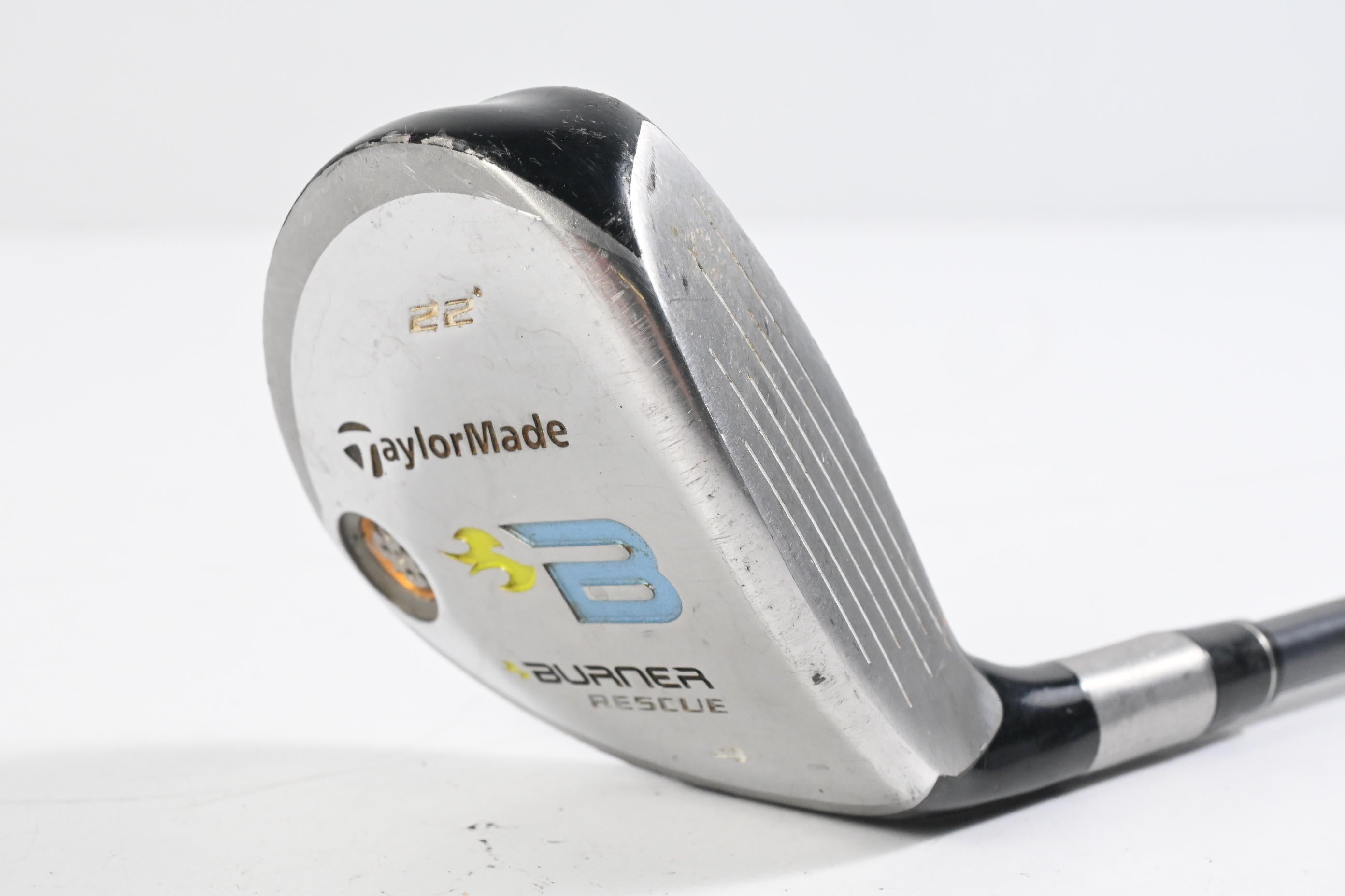 Ladies Taylormade Burner 2008 #4 Hybrid / 22 Degree / Ladies Flex REAX 50 Shaft