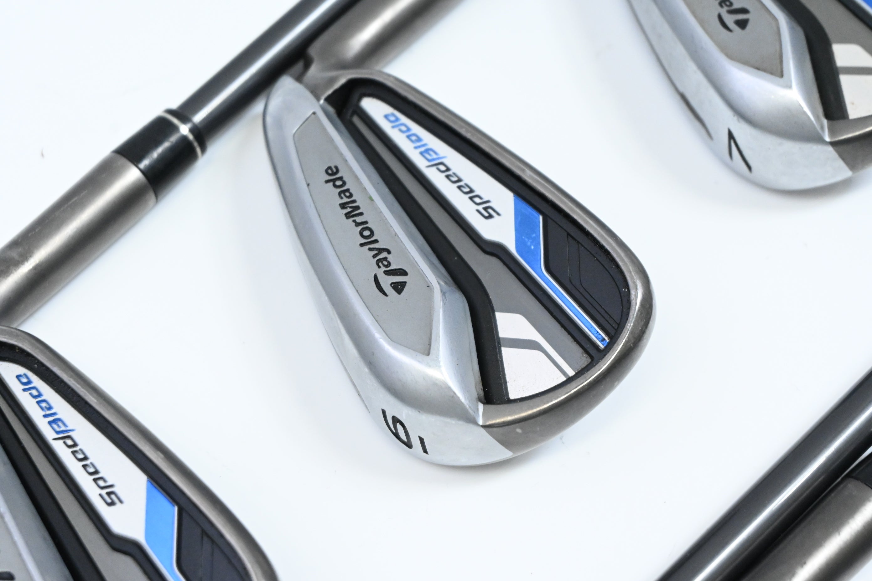 Ladies Taylormade Speedblade Irons / 5-PW+SW / Ladies Flex VeloxT 45 Shafts
